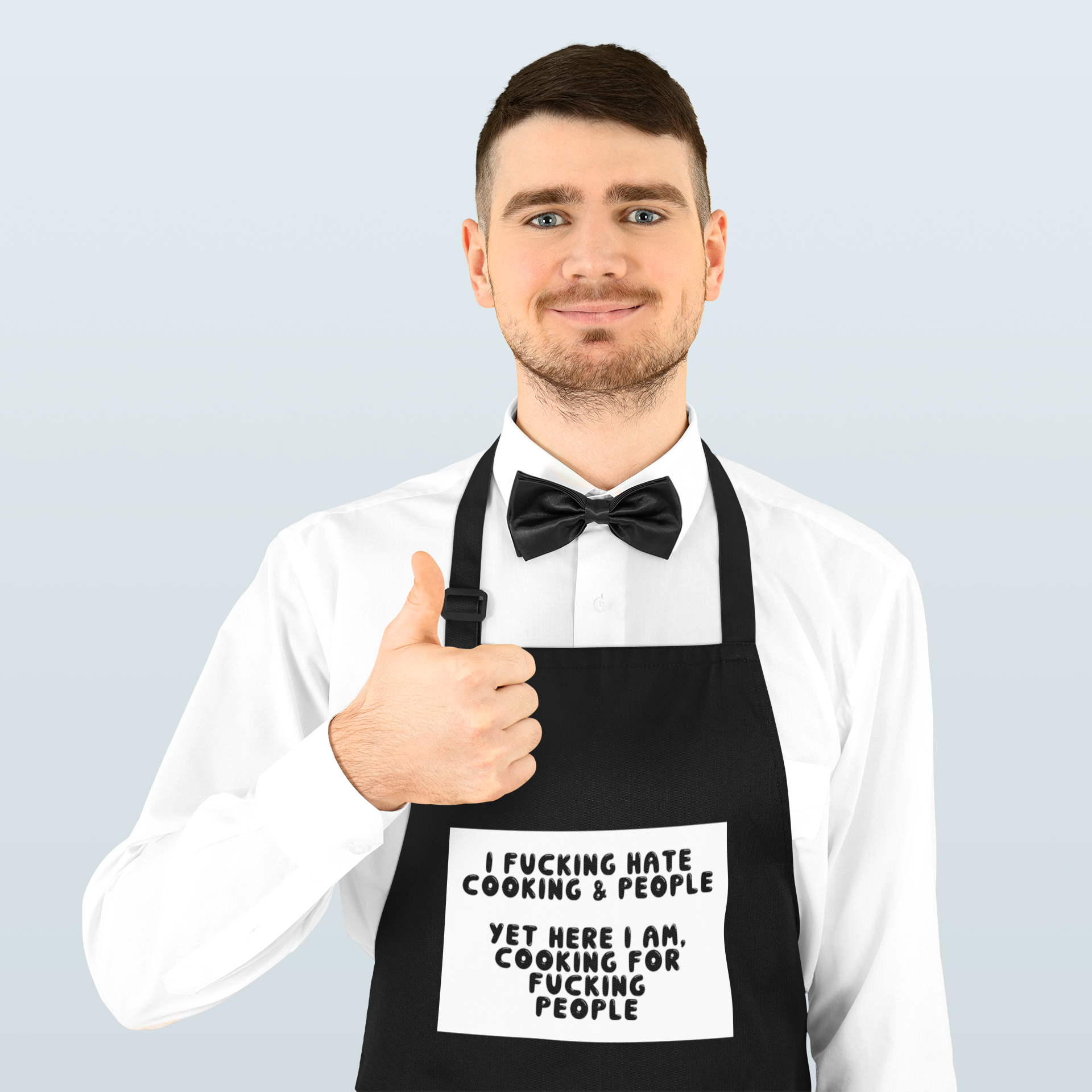 Cooking apron/pinny- I Fucking Hate Cooking People – Missis