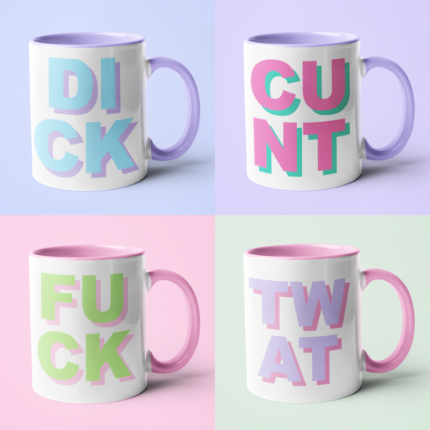 Mug - Bold 4 Letter