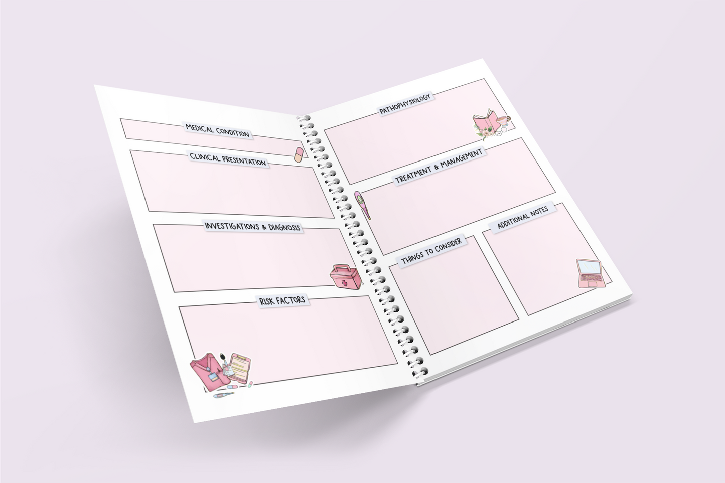 Student Nurse Planner Book