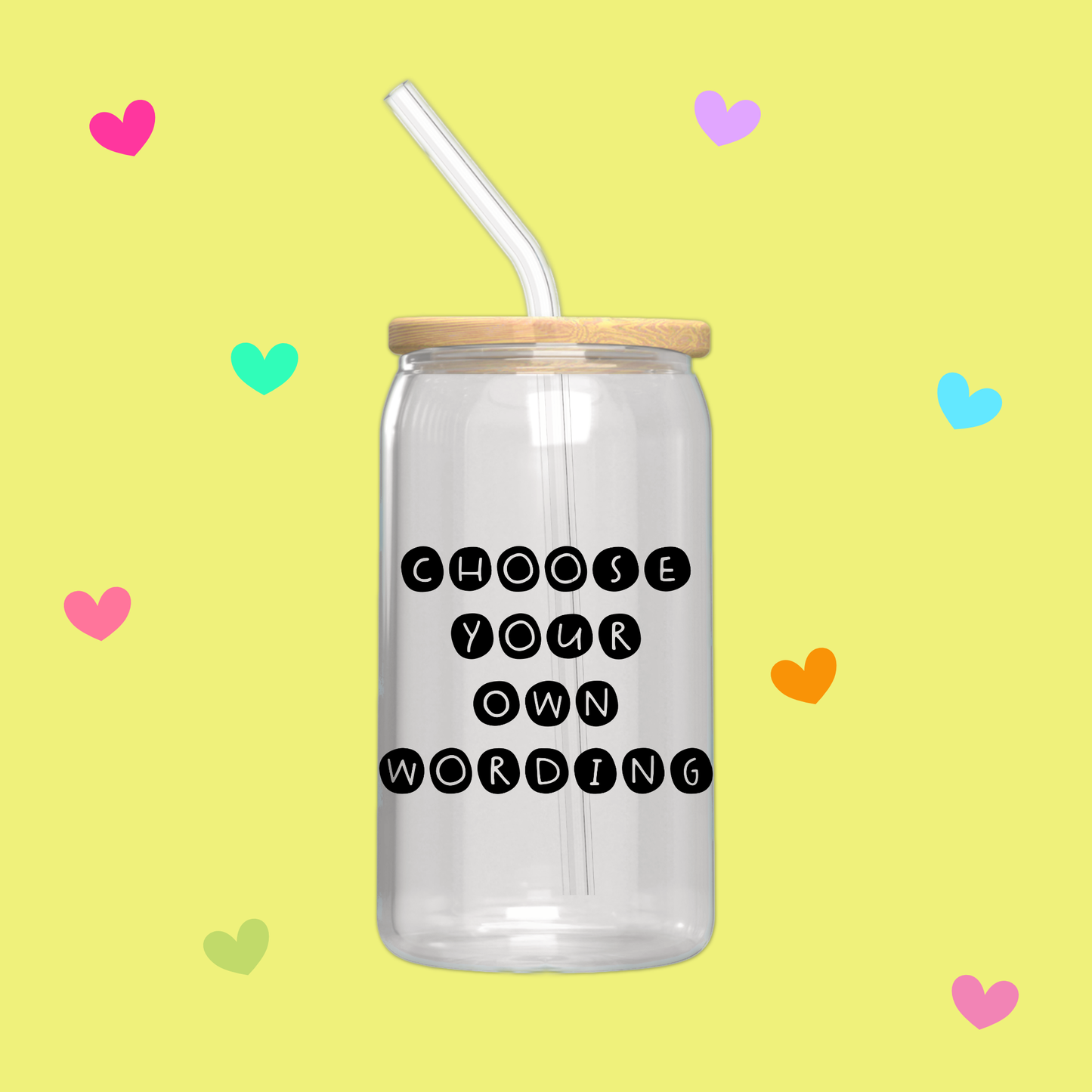 Libbey Cup - Choose Your Own Wording