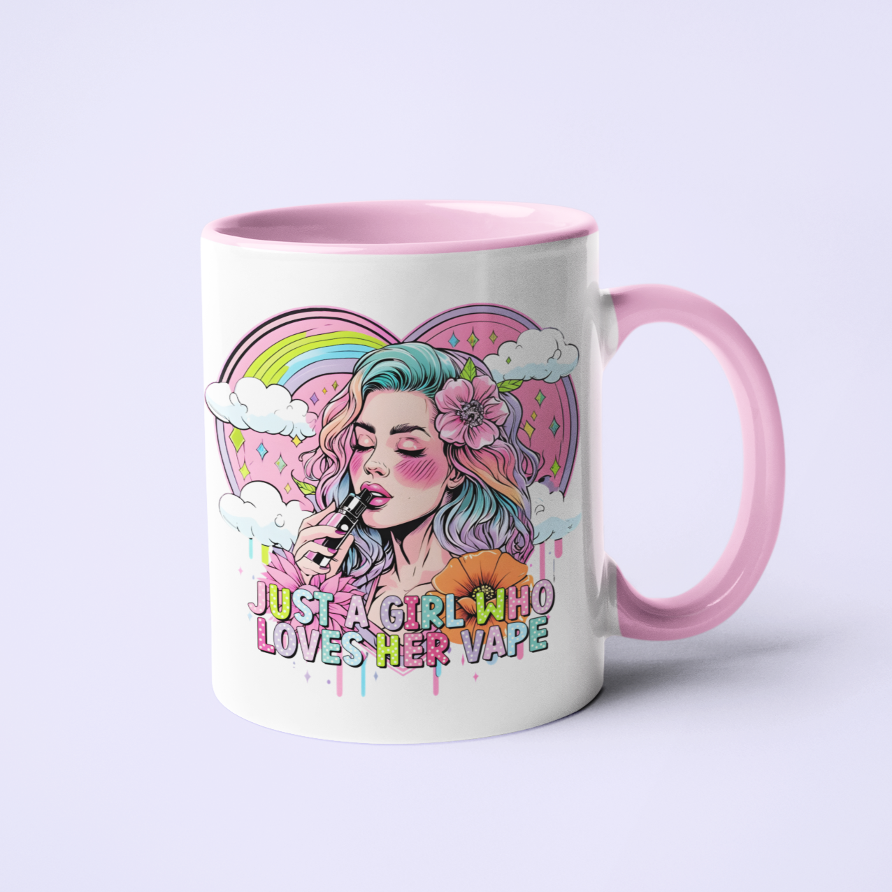 Mug - Just A Girl Who Loves Her Vape