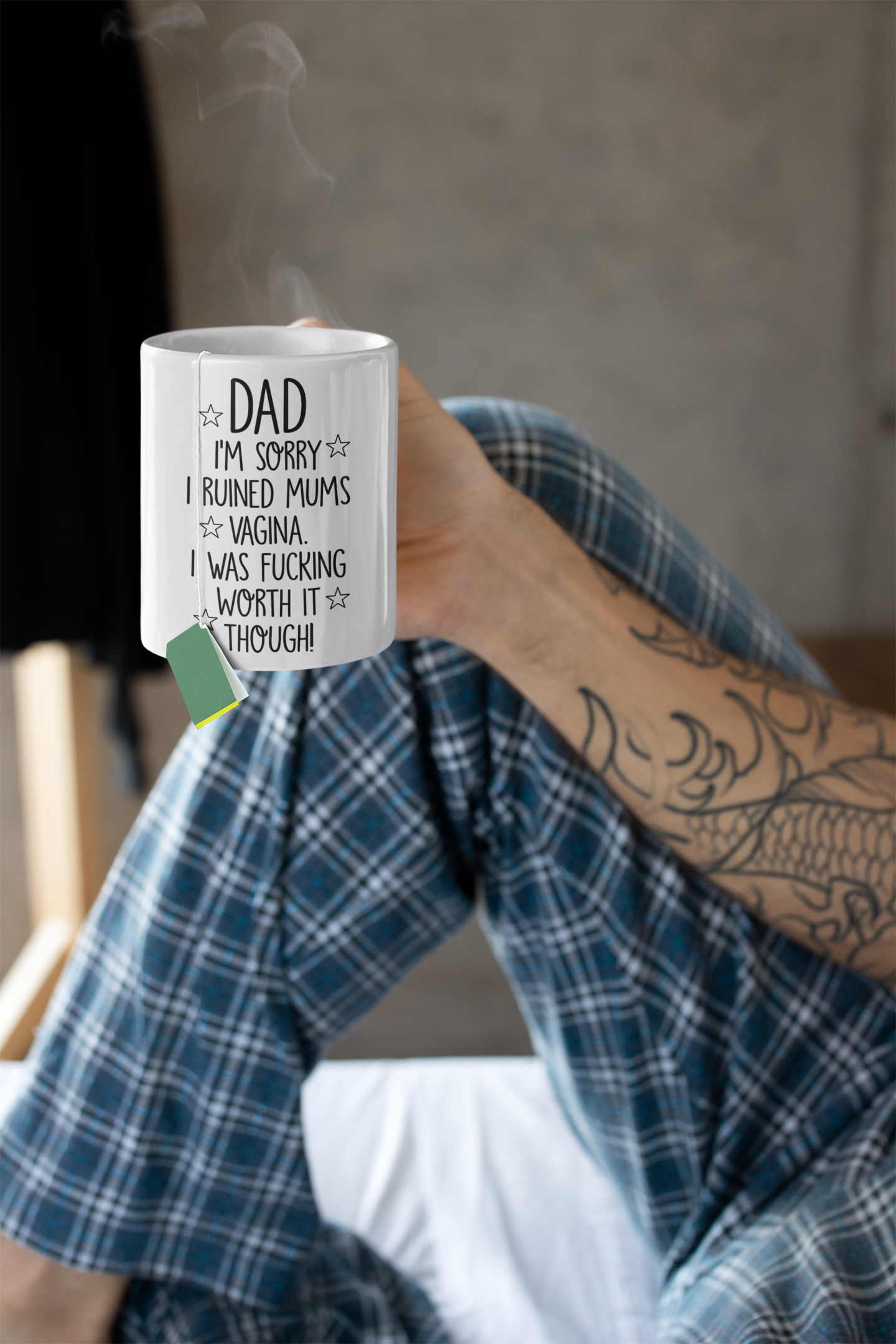 Mug - Dad, Sorry I Ruined Mums Vagina