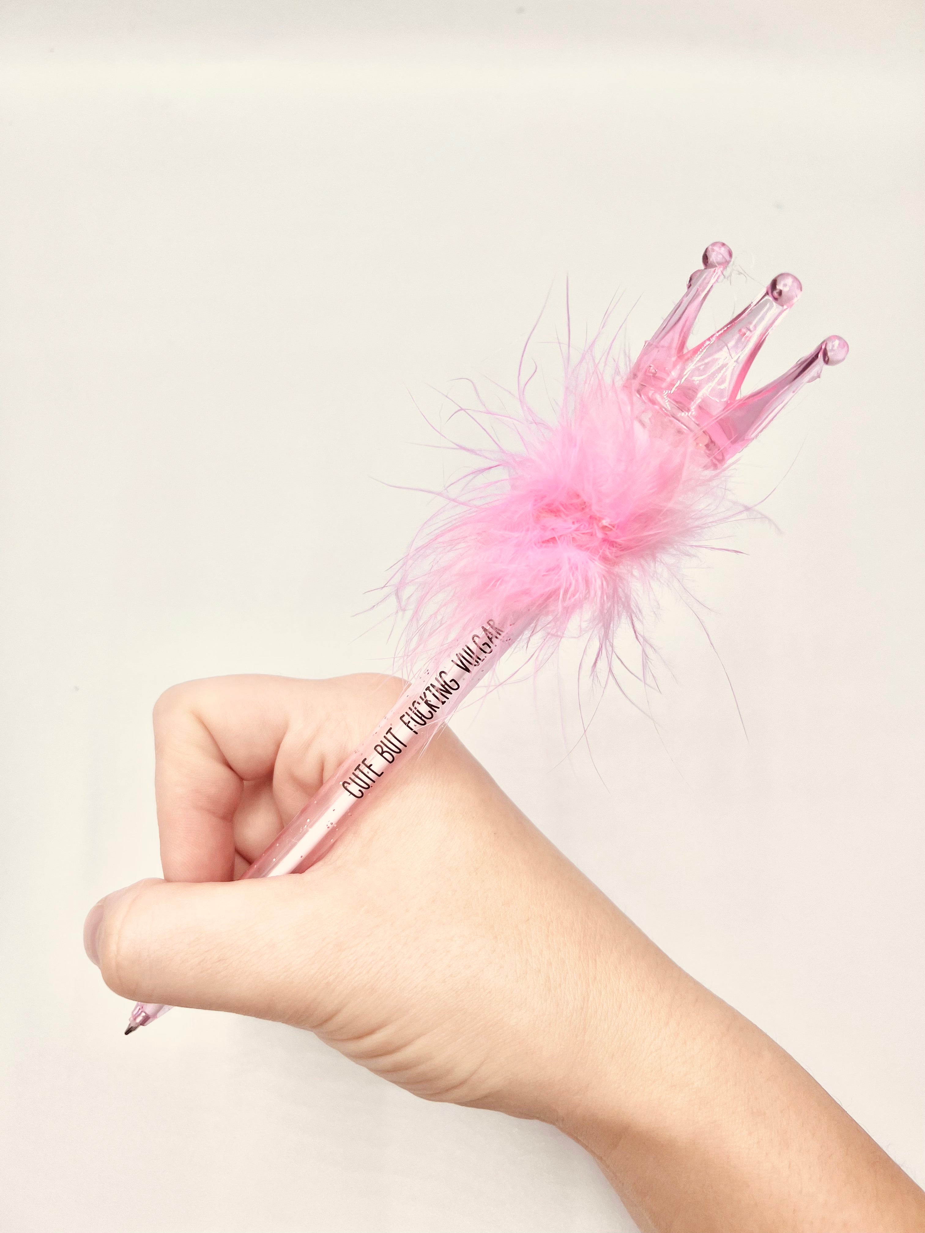 Pens - Fluffy Crowns – Missis Beeutifully Made