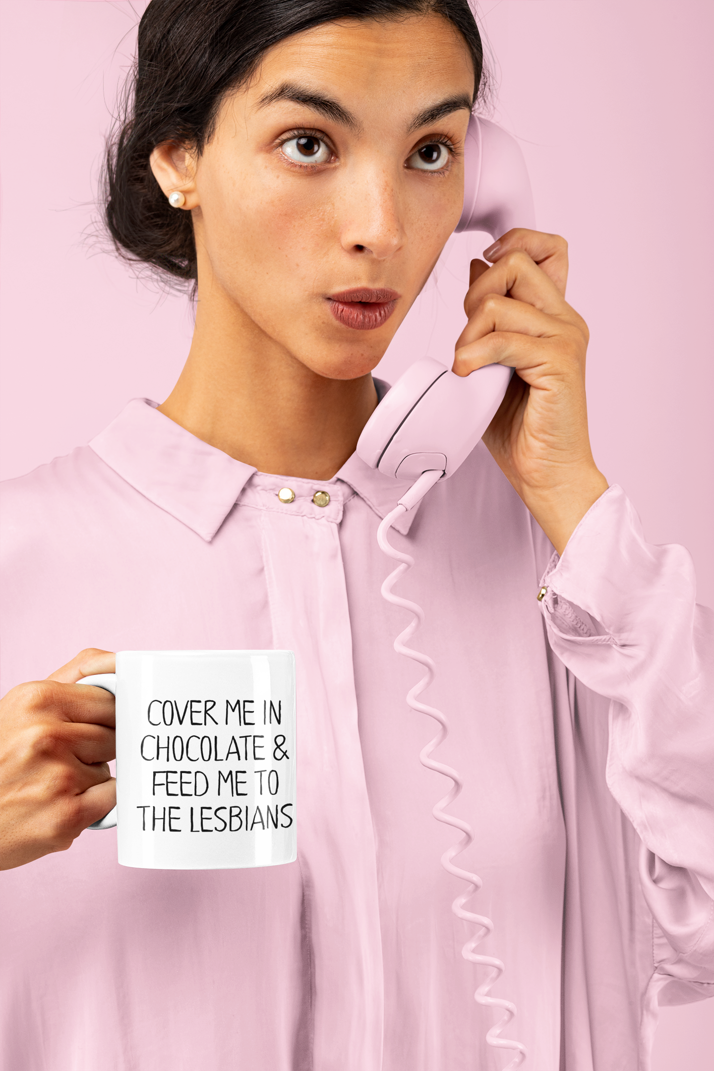 Mug - Cover Me In Chocolate & Feed Me To The Lesbians