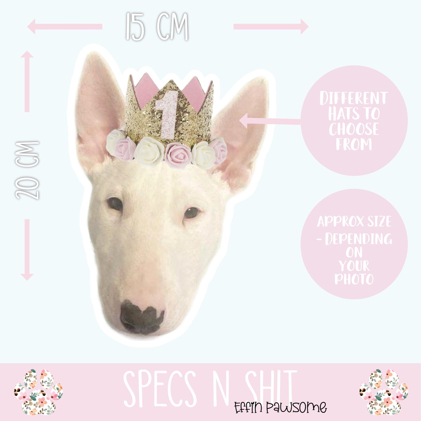 Dog Photo Birthday Bunting | Personalised Pet Banner | Birthday Decor for Pet | Custom Dog Bunting | Dog Party Decorations | Dog Lover Gift
