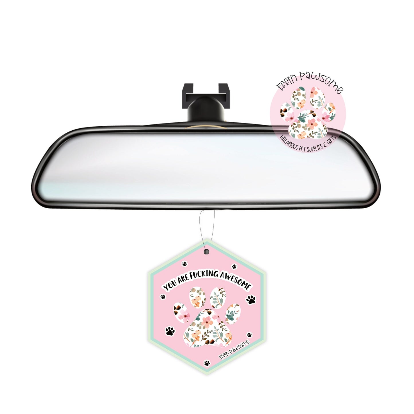Dog Car Freshener | Funny Car Freshener | Pet Dog | Novelty Gift | New Car Gift | Dog Mum Gift | Car Accessories | Joke | Mother's Day Gift