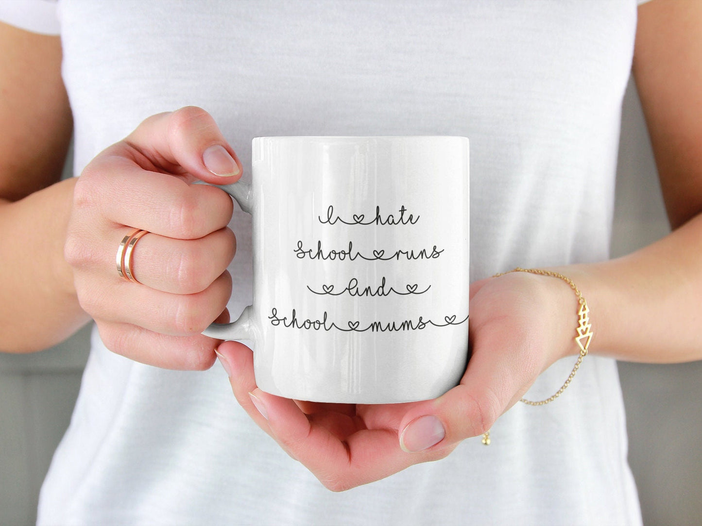 Mug- I Hate School Runs & School Mums