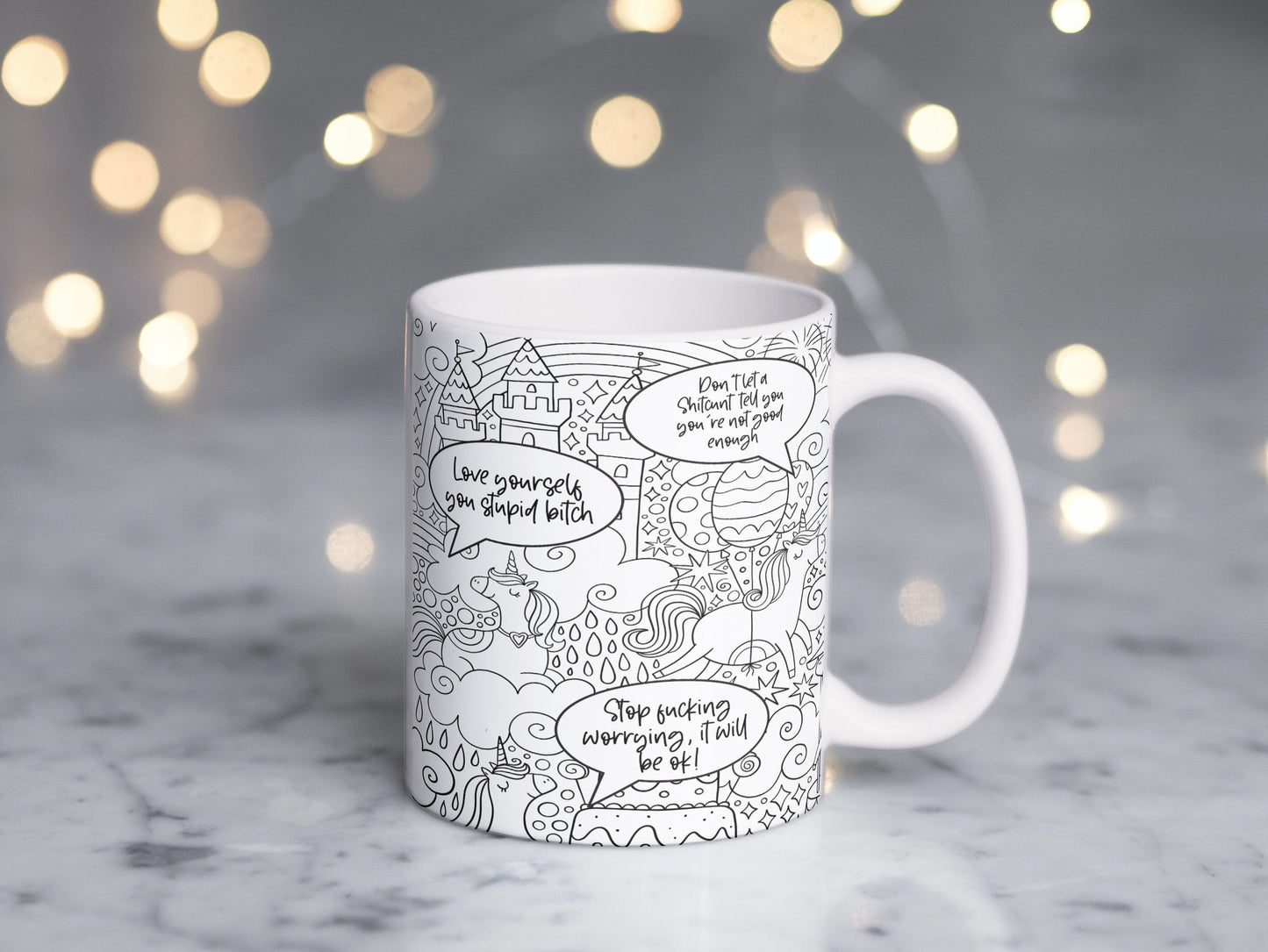 Mug - Love Yourself You Stupid Bitch