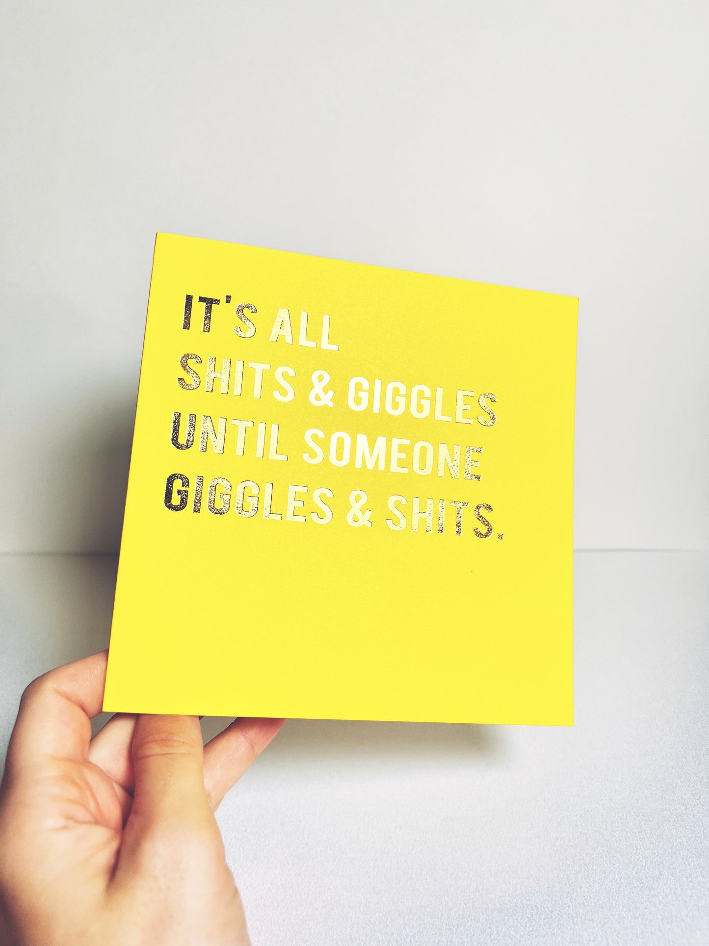 Clearance Card - Shits & Giggles