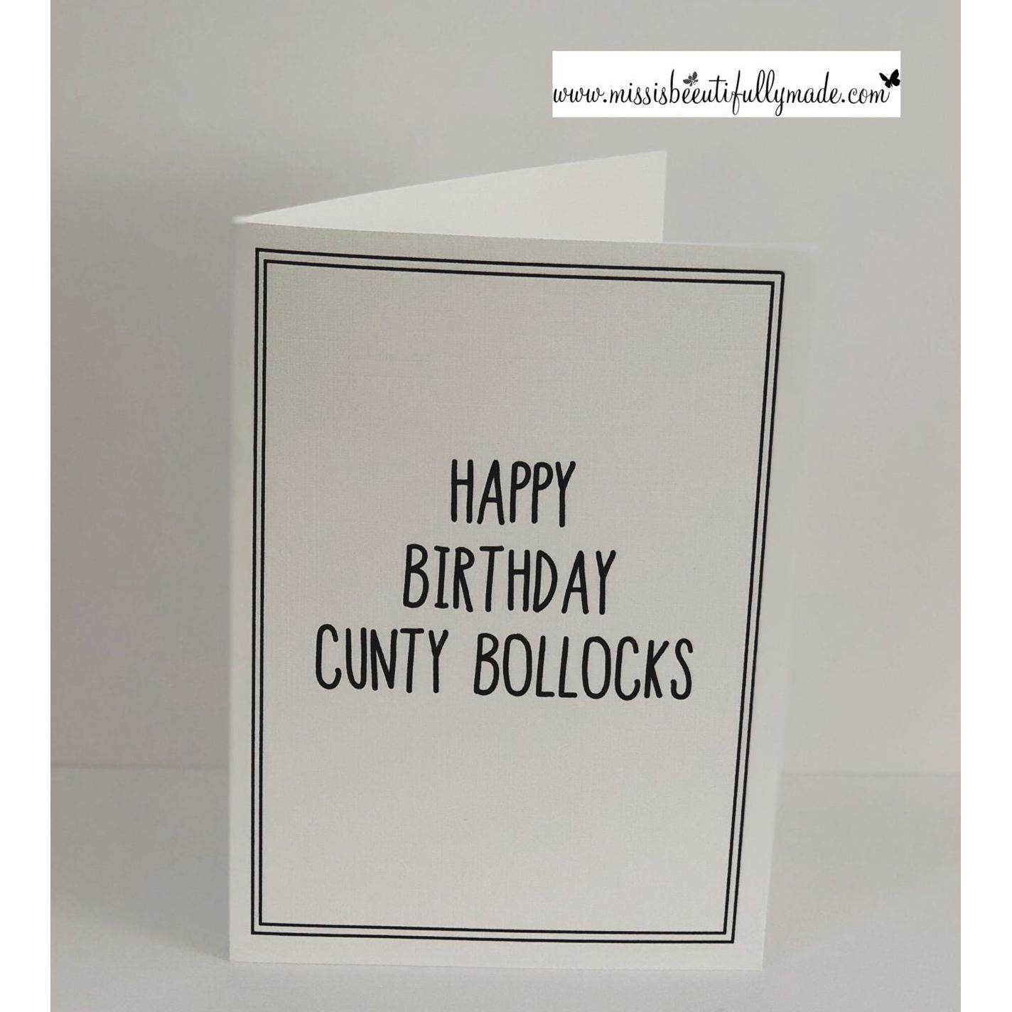 Card pack - 9 profanity birthday cards