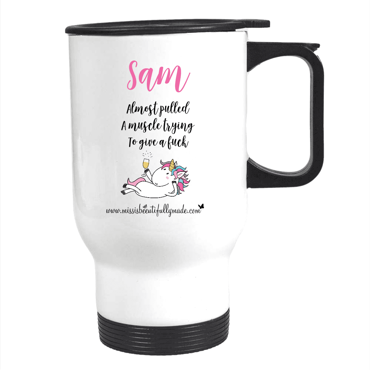Travel Mug - Almost pulled a muscle
