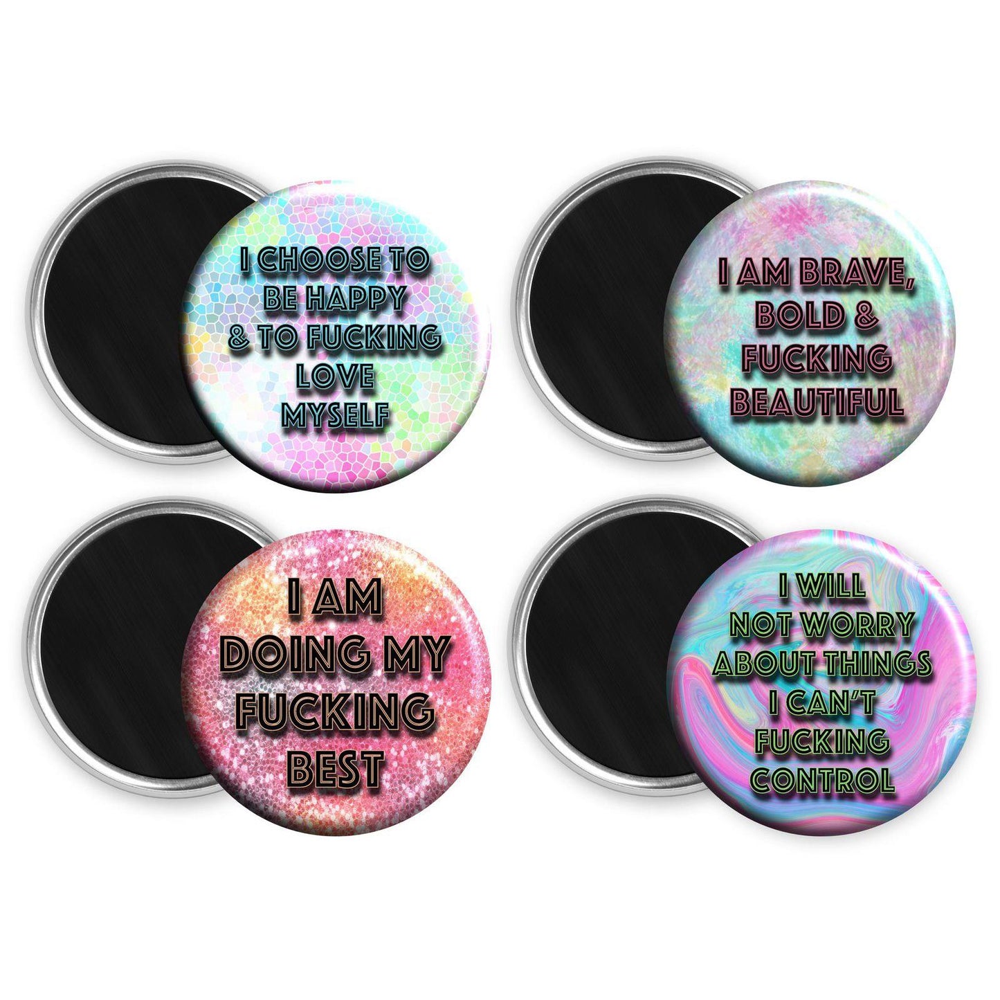 Magnets - Affirmation 4 Pack