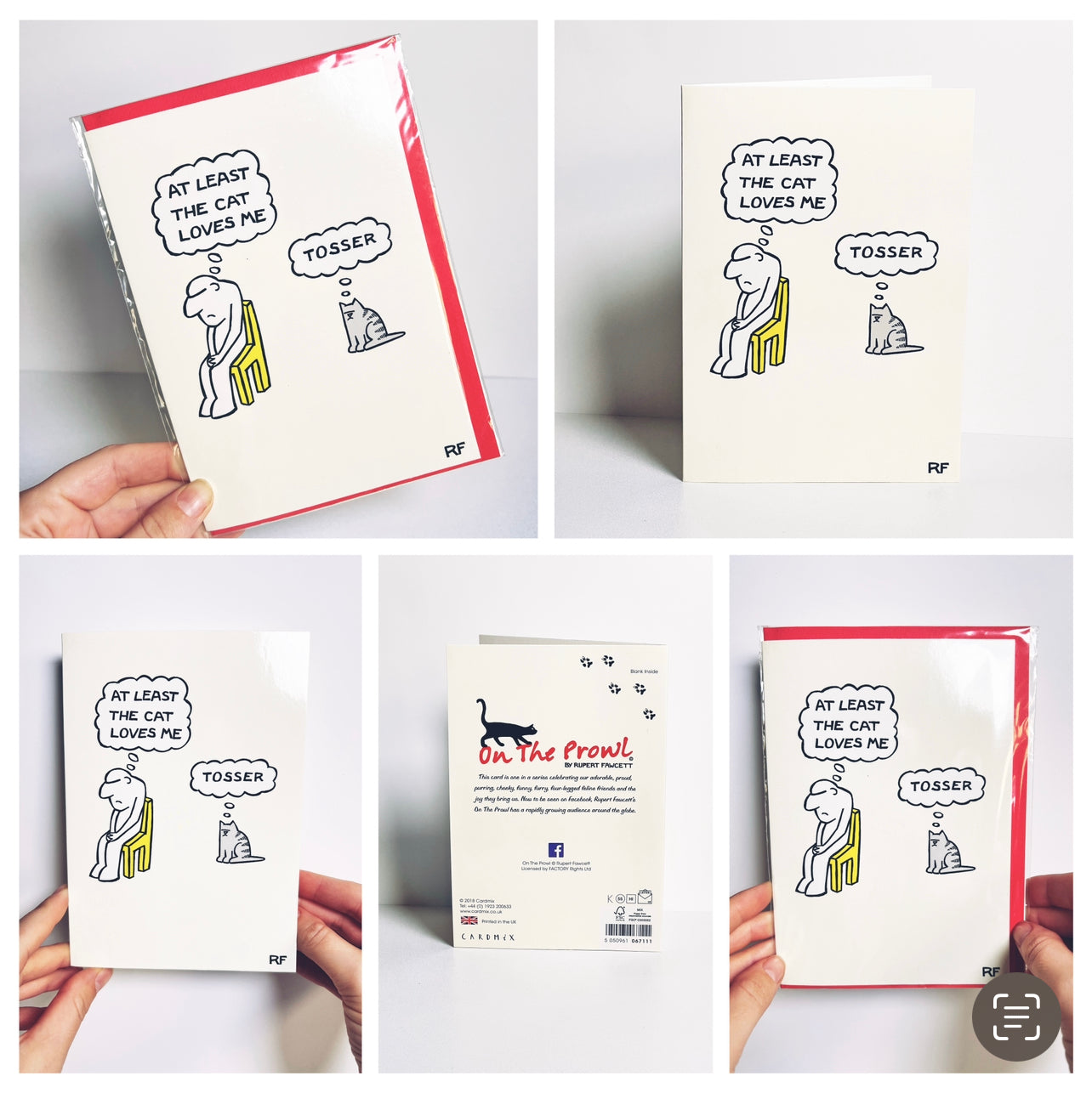 Clearance Card - At Least The Cat Loves Me