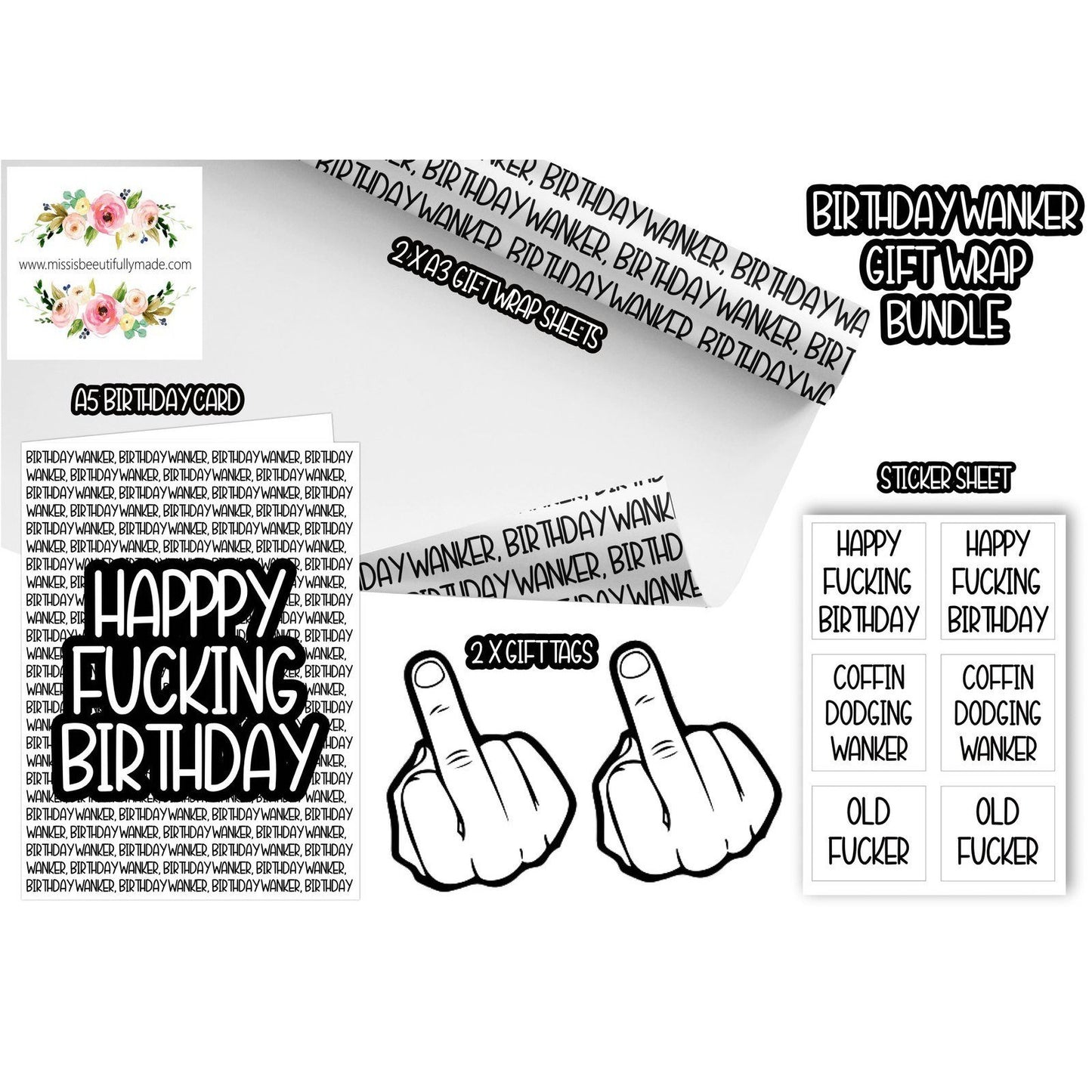 Gift Wrap Bundle - Wanker