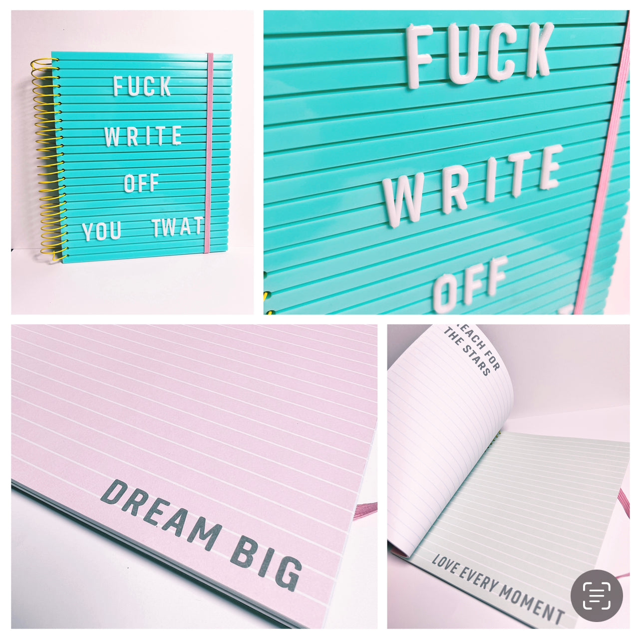 Clearance Notebook - Fuck Write Off