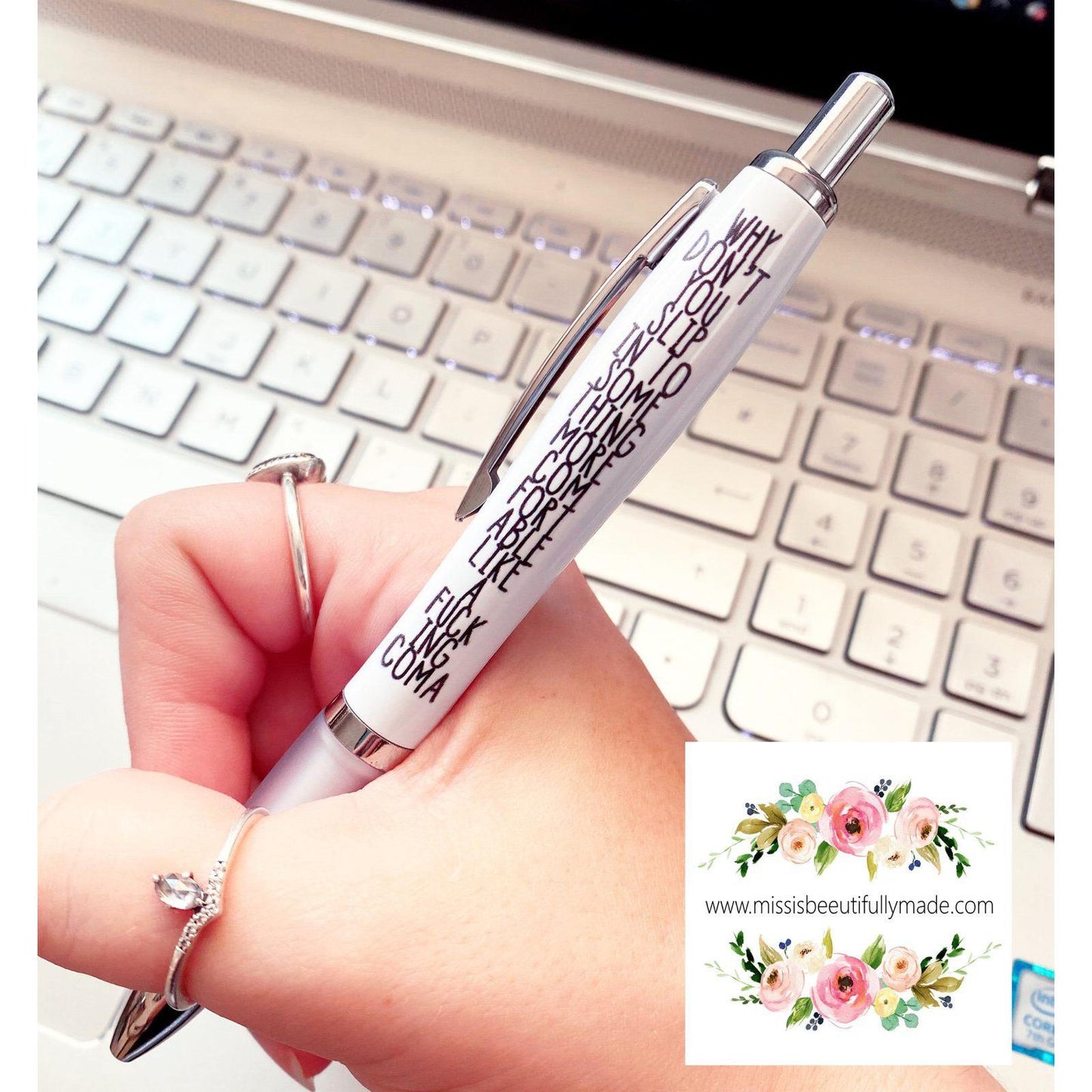 Pen - Why don’t you slip in to something more comfortable like a fucking coma