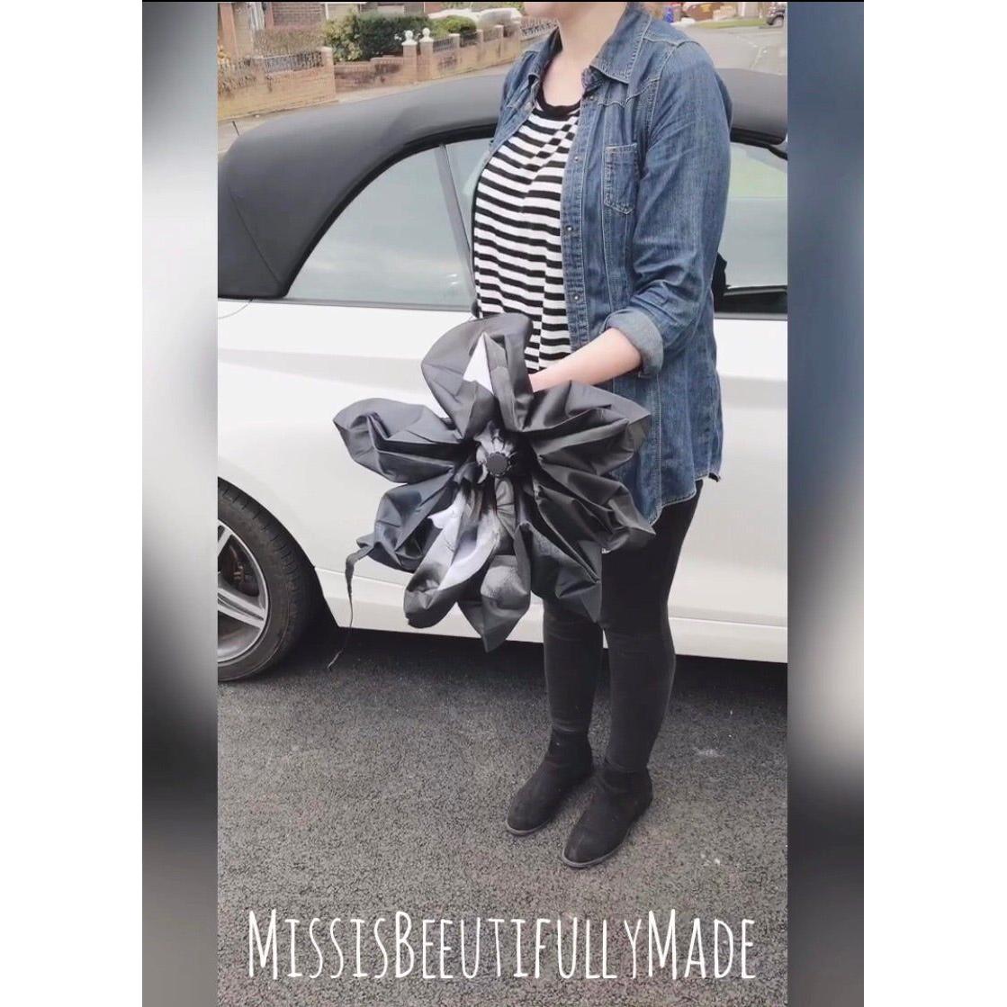 Umbrella - middle finger