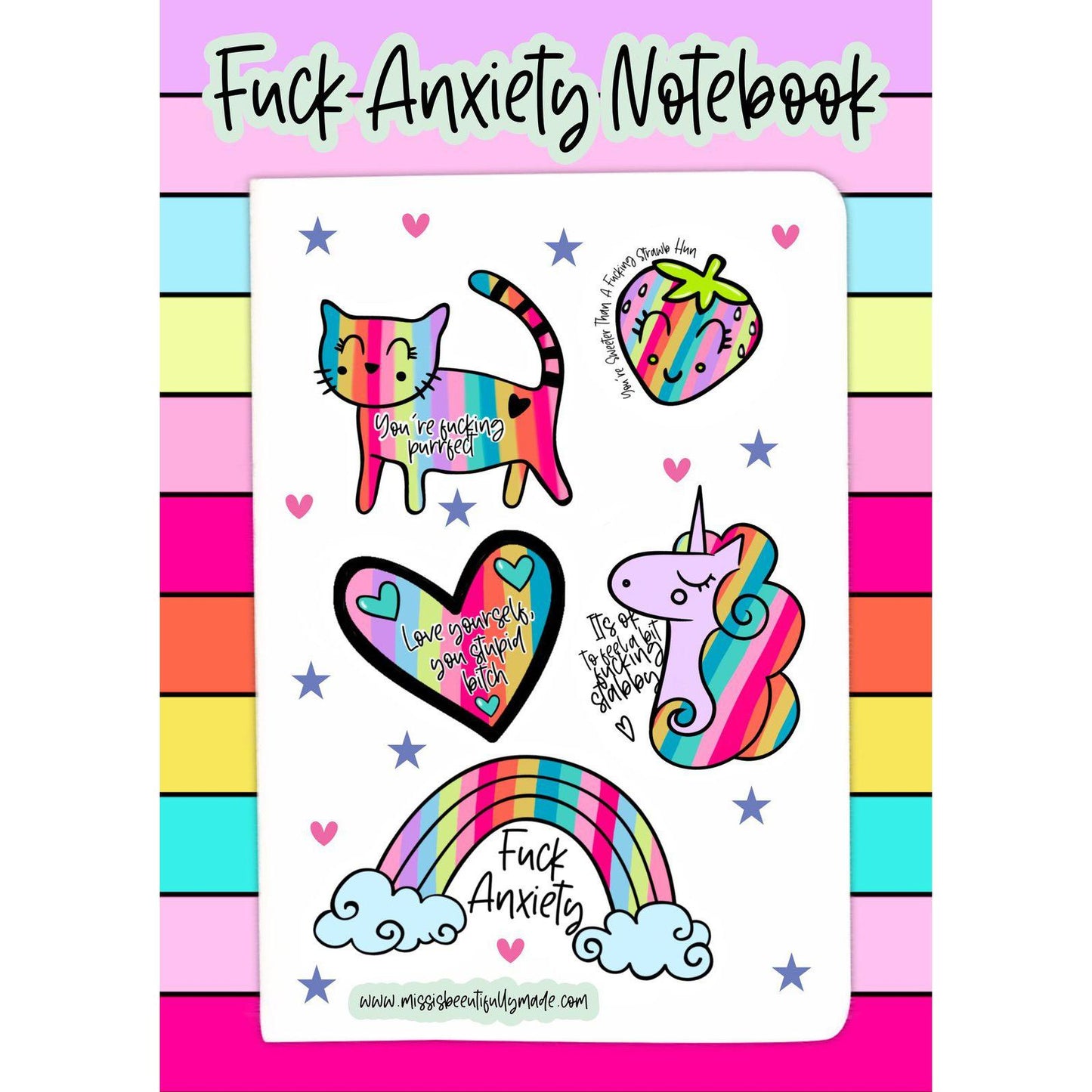 Notebook - Fuck anxiety