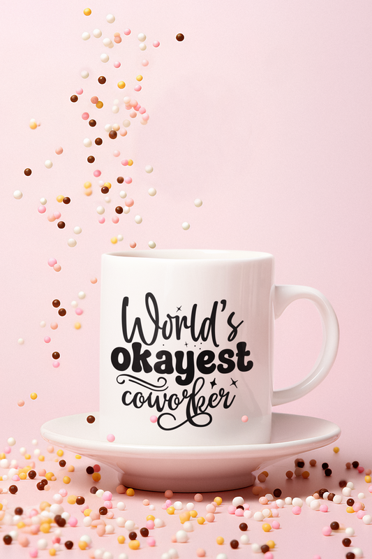 Mug - world's Okayest Coworker