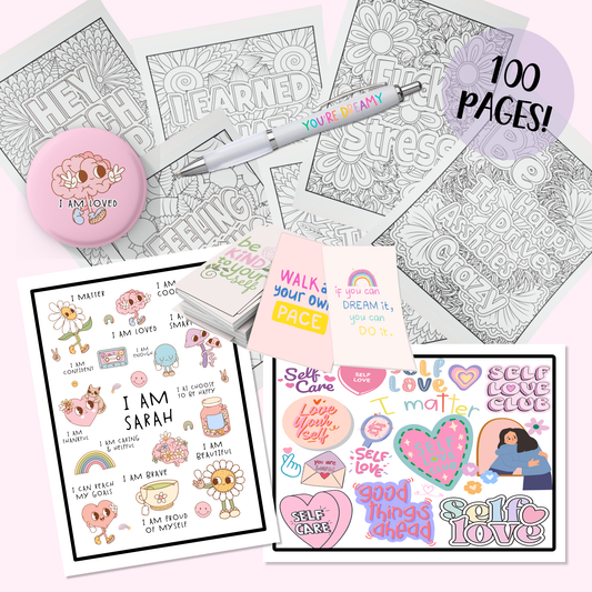 Mental Health Colouring Bundle