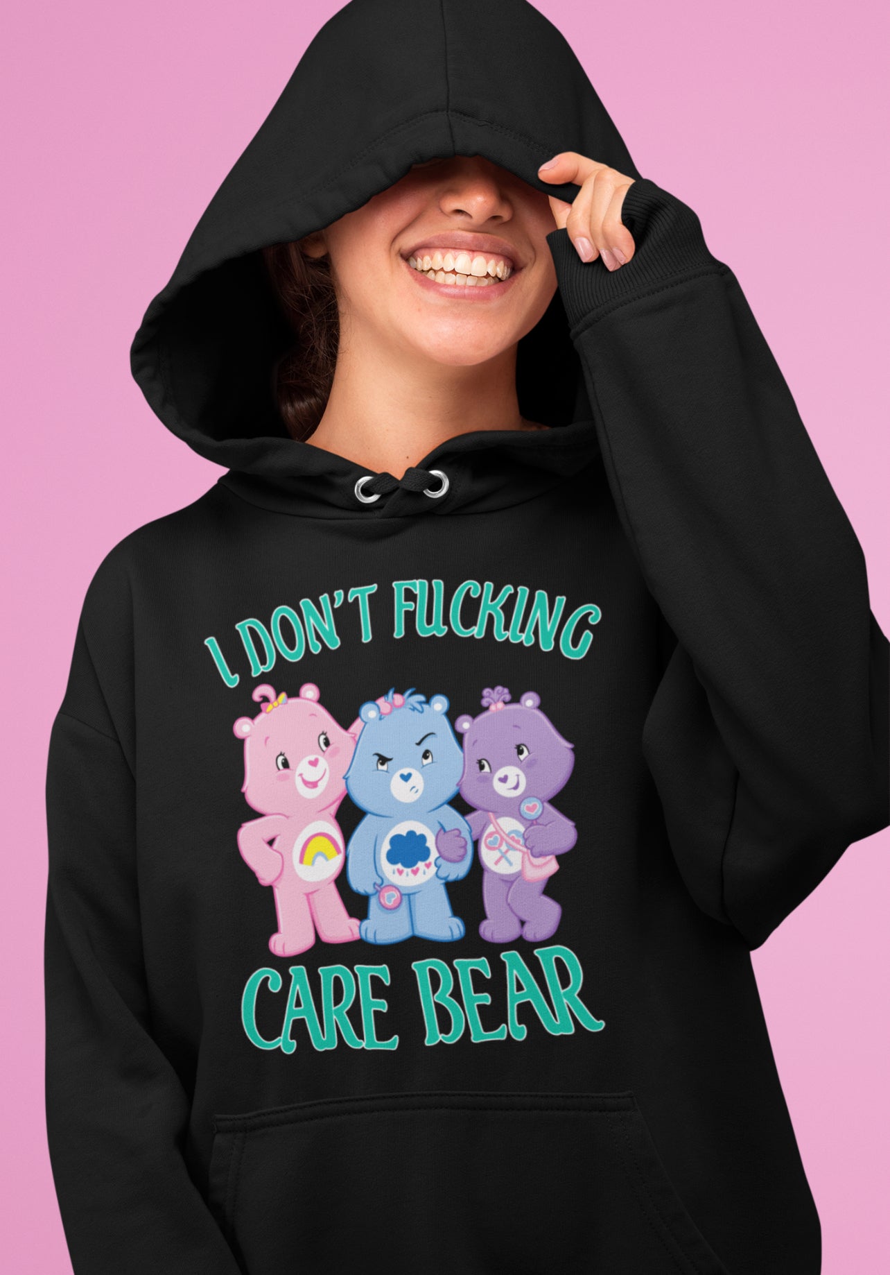 Hoody - I Don’t Fucking Care Bear