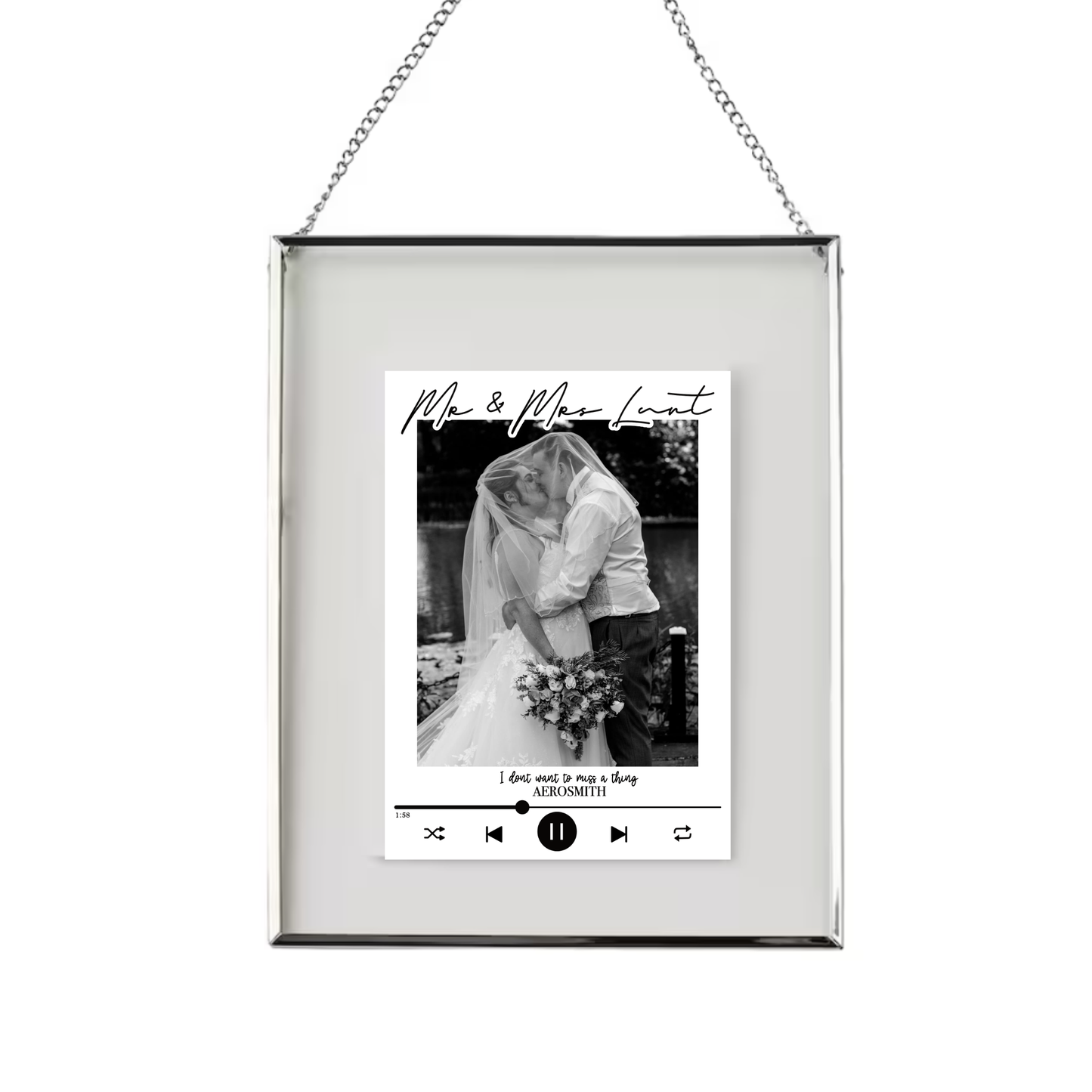 Photo Tape Player Frame