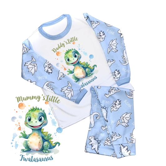 Dinosaur Kids Pyjamas - Mummy/Daddy's Little...