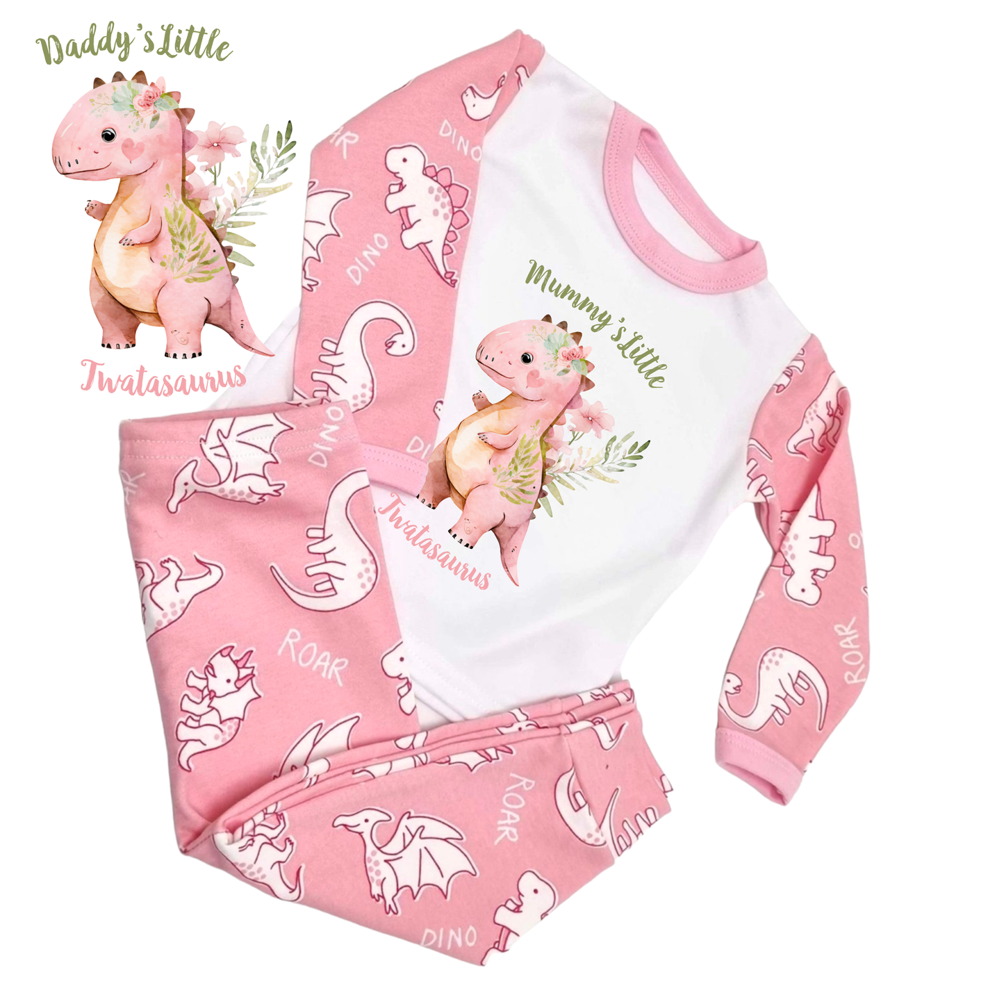 Dinosaur Kids Pyjamas - Mummy/Daddy's Little...