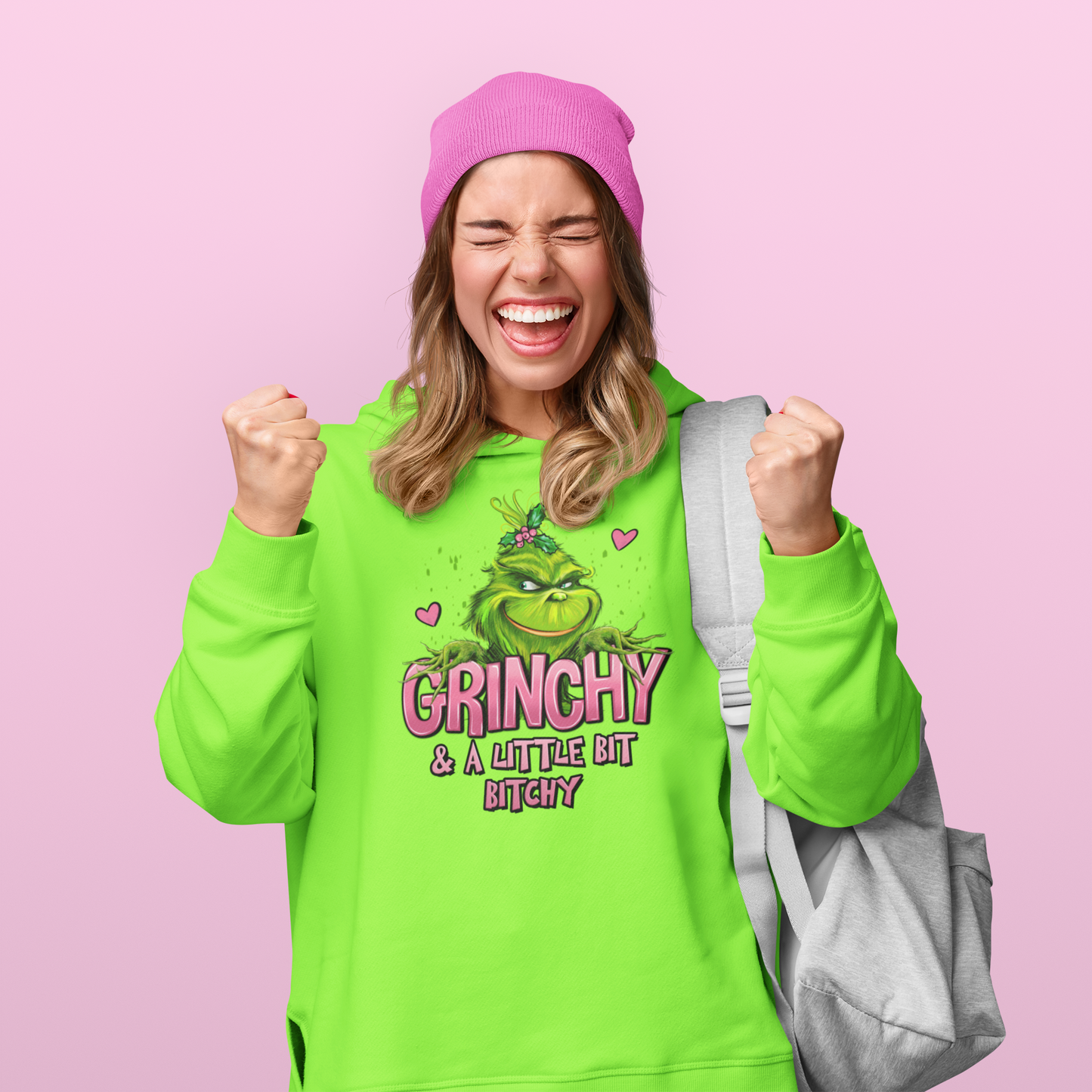 Hoody - Grinchy & A Bit Bitchy