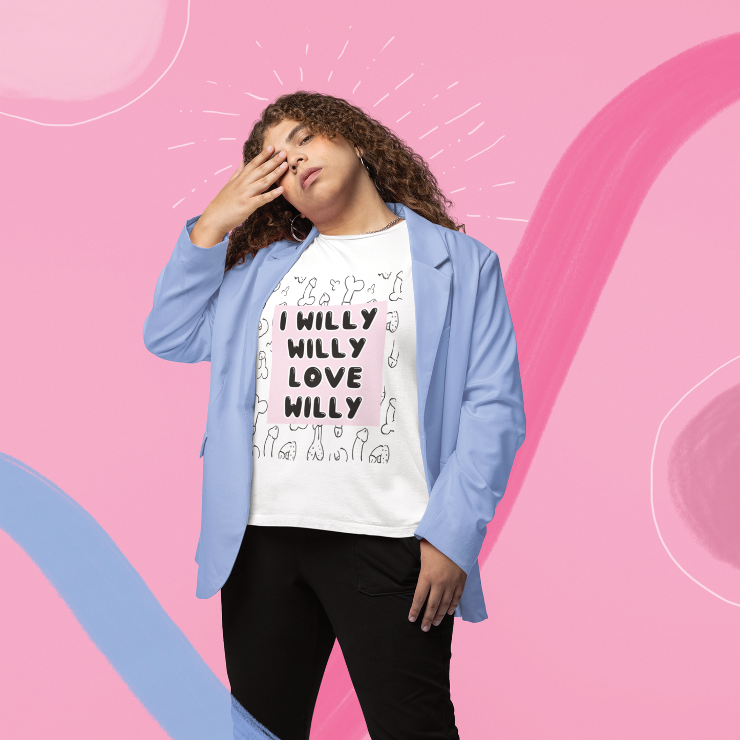 T-shirt - I Willy Willy Love Willy