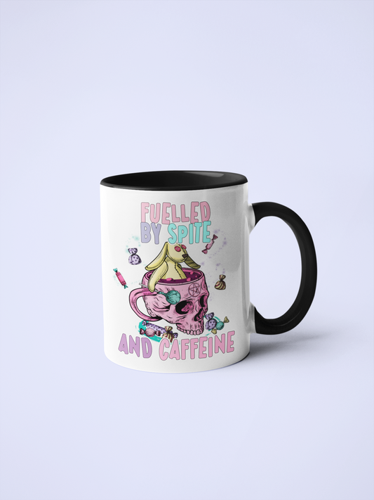 Mug - Fuelled By Spite And Caffeine