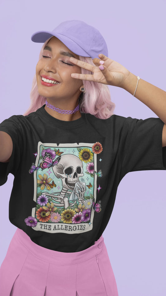 T-shirt - Tarot Card The Allergies