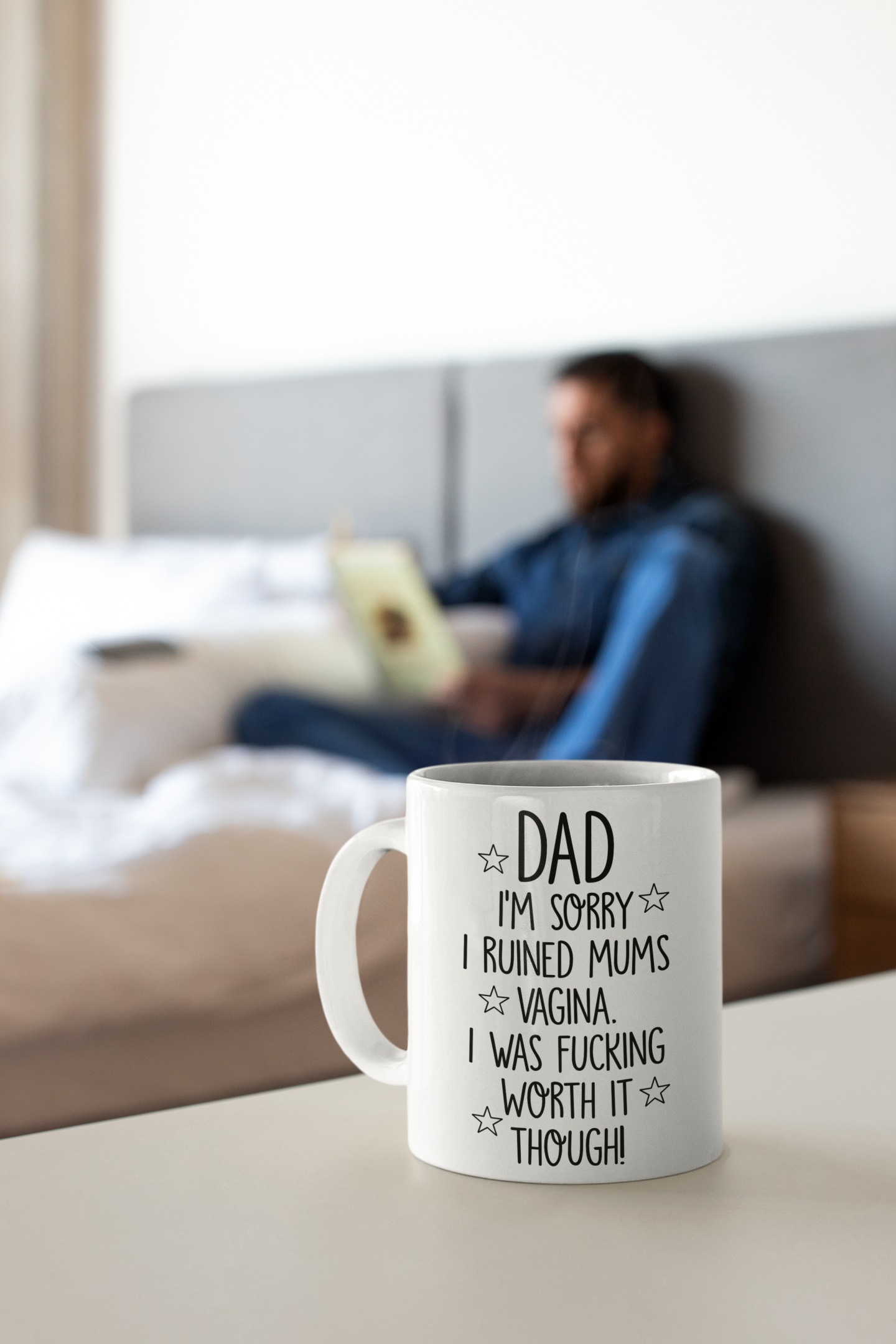 Mug - Dad, Sorry I Ruined Mums Vagina