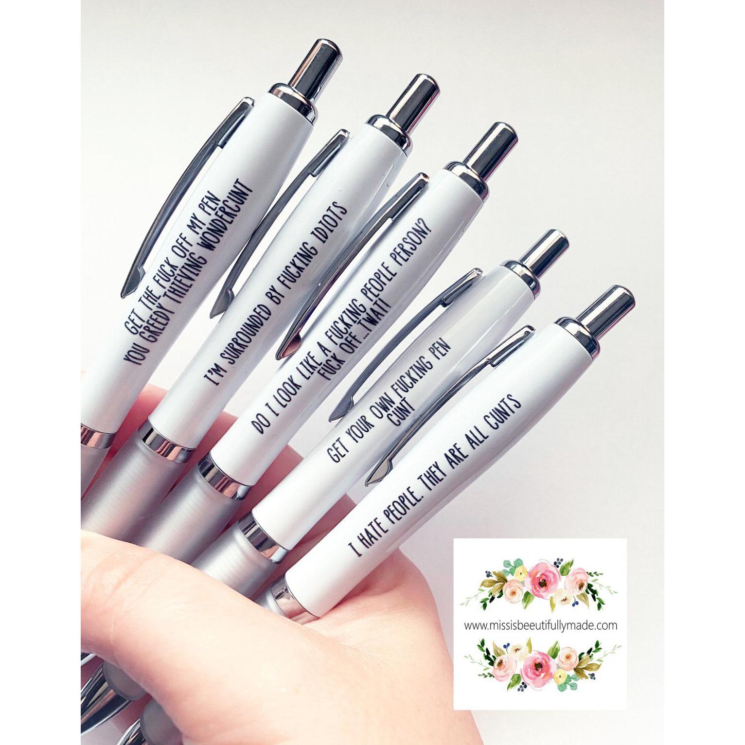 Profanity Ink Pen Pack - Profanity – Missis Beeutifully Made