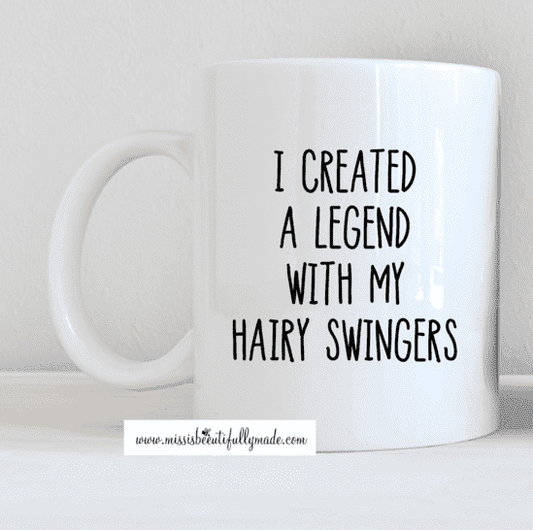 Mug - Fathers day (hair swingers)