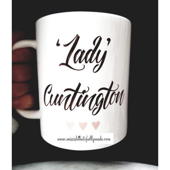 Mug - Lady cuntington