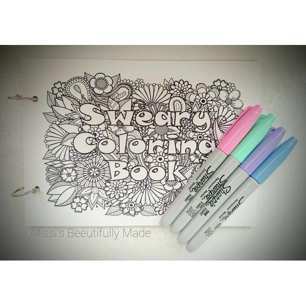 Sweary Coloring Book