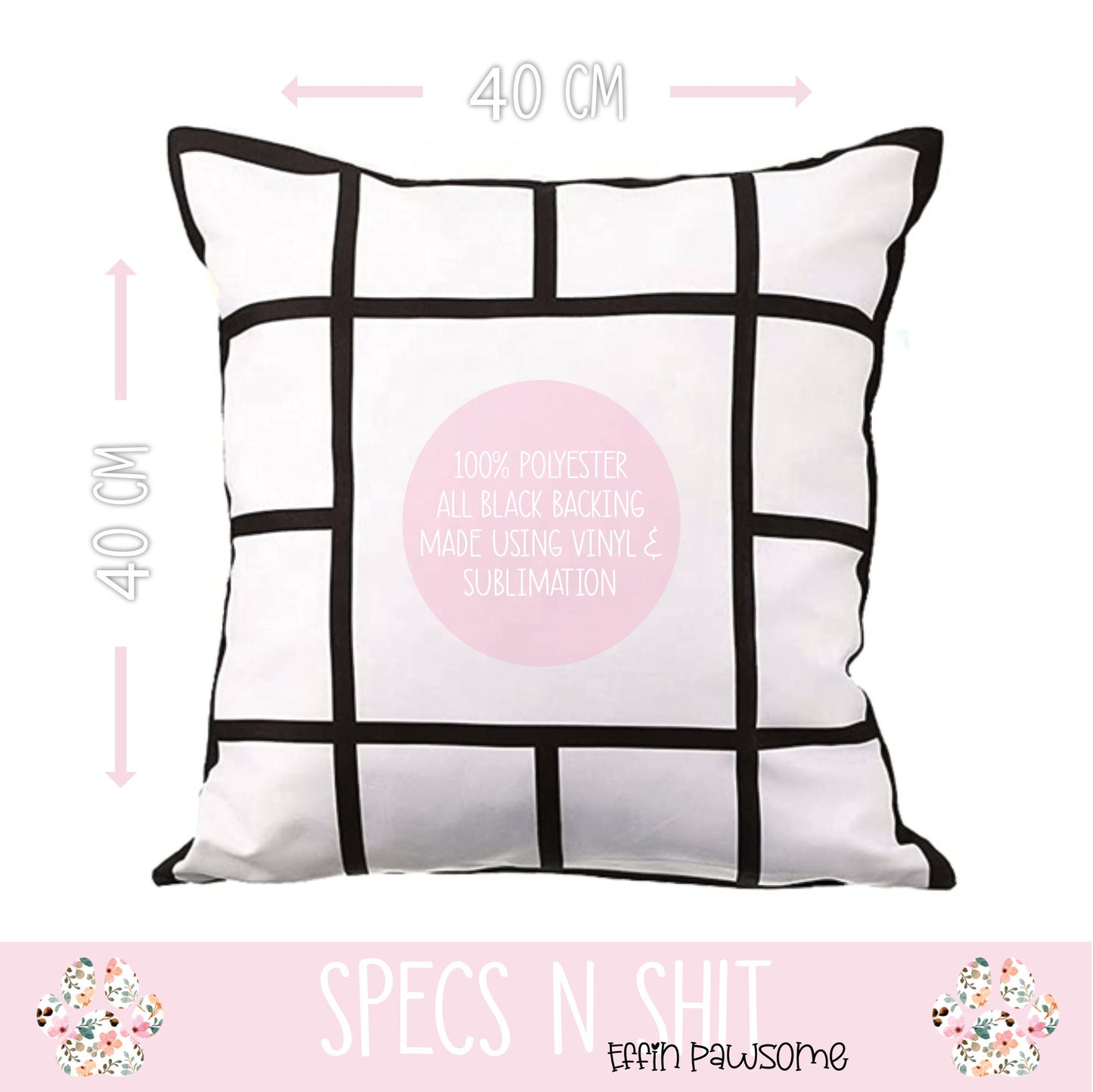 Personalised Photo|  Pet Cushion Cover | Funny Dog | Sweary Home Gift | Home Decor | Dickhead Dog | Novelty Gift | Christmas Gift | Birthday