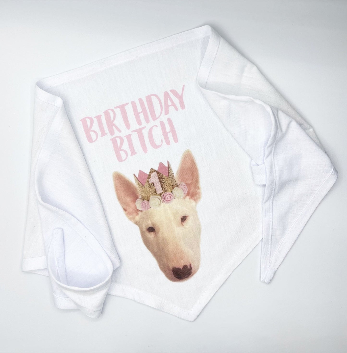 Dog Bandana - 1st Birthday