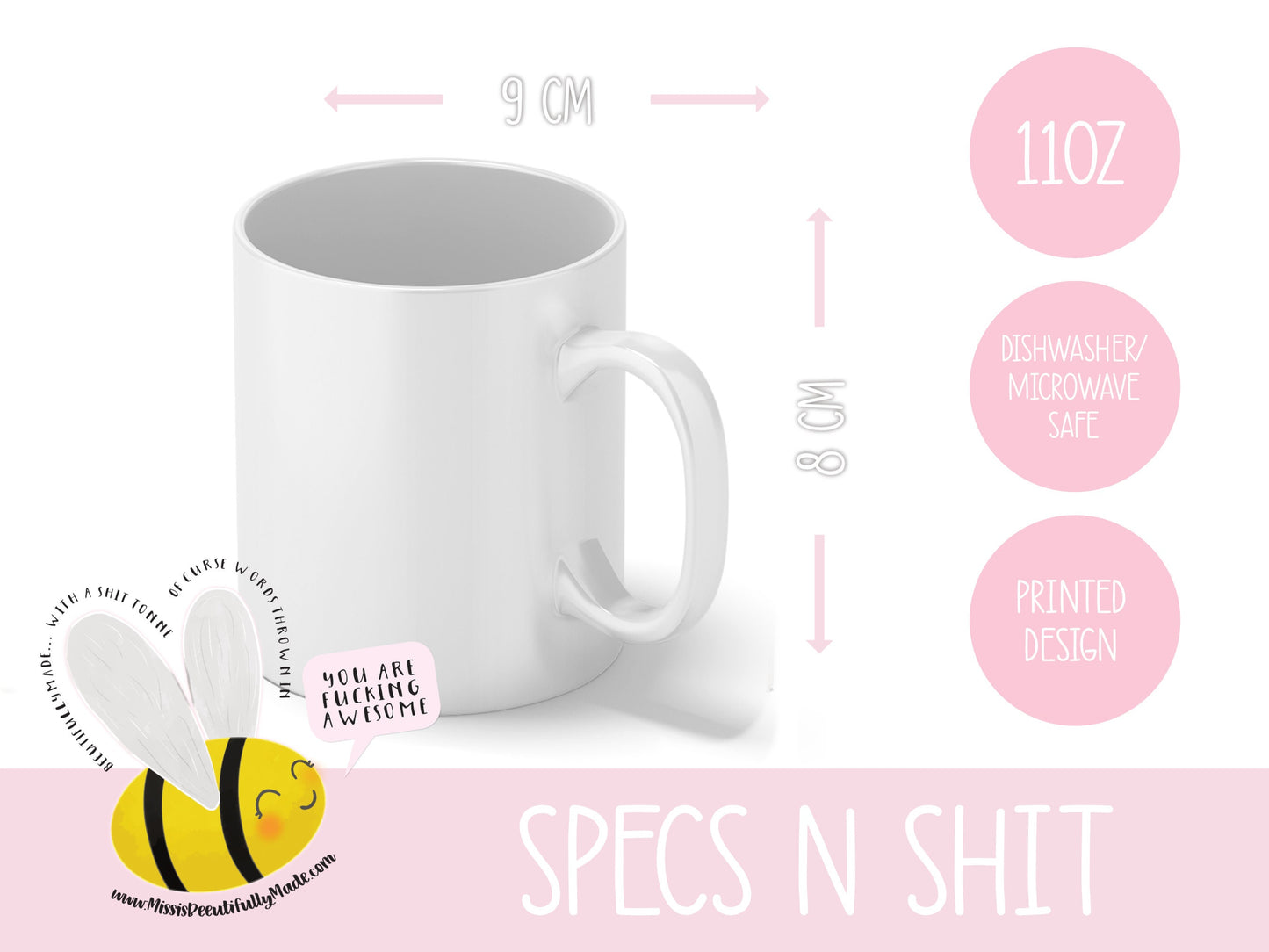 Mug Set - He's A Cunt, She's A Cunt