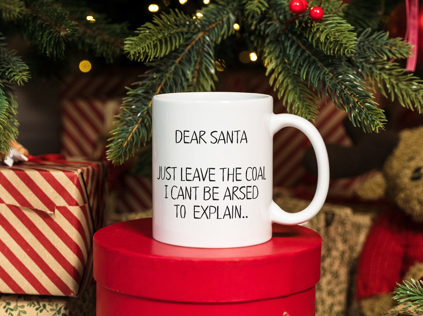 Mug - Santa Just Leave The Coal
