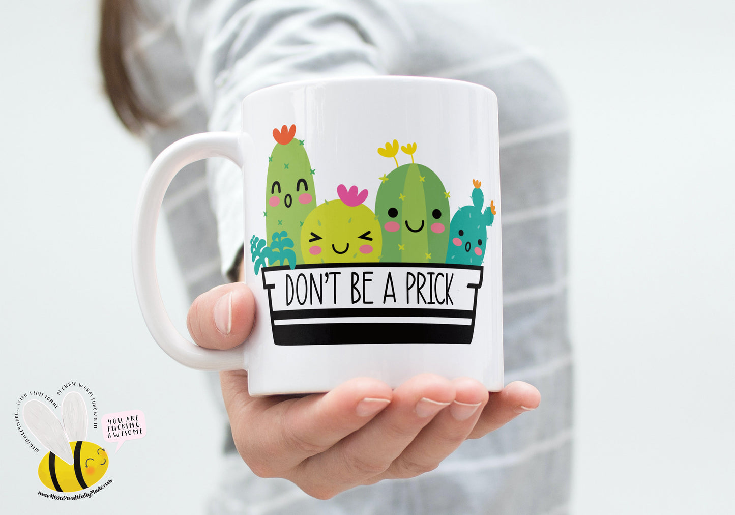 Mug - Cactus, Don't Be A Prick