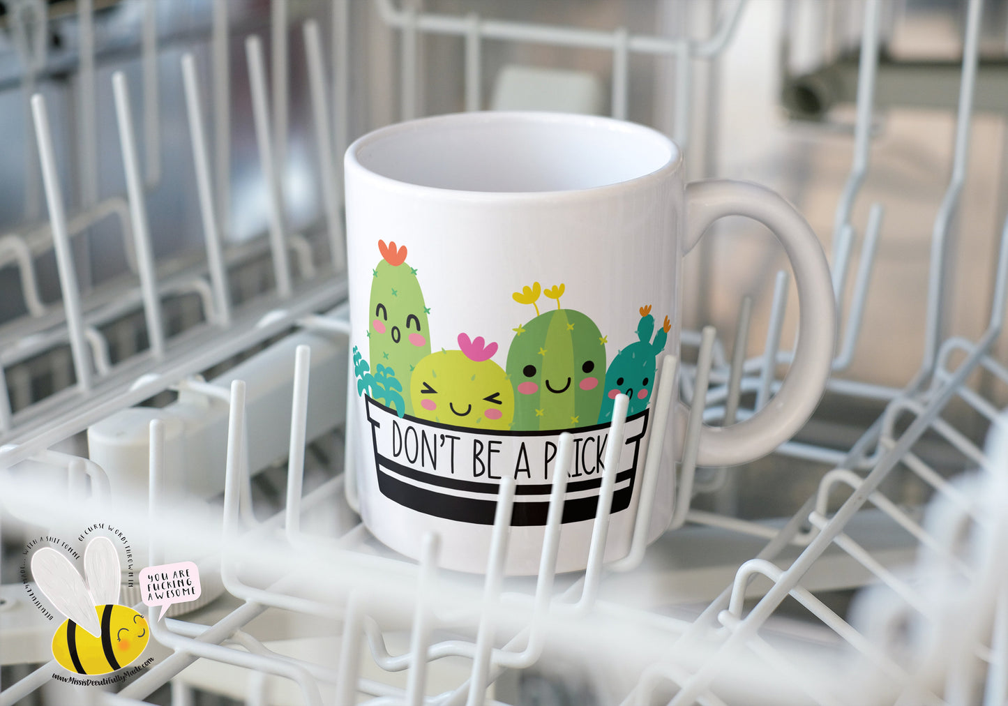 Mug - Cactus, Don't Be A Prick