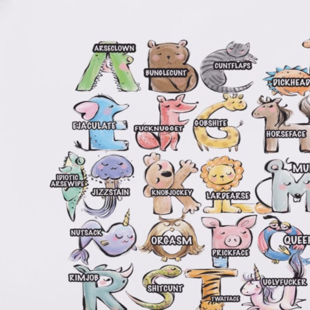 Mug - Animal Adult Alphabet