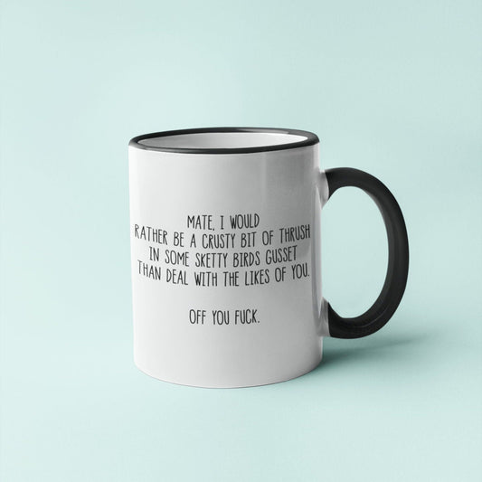 Mug - Sketty Birds Gusset