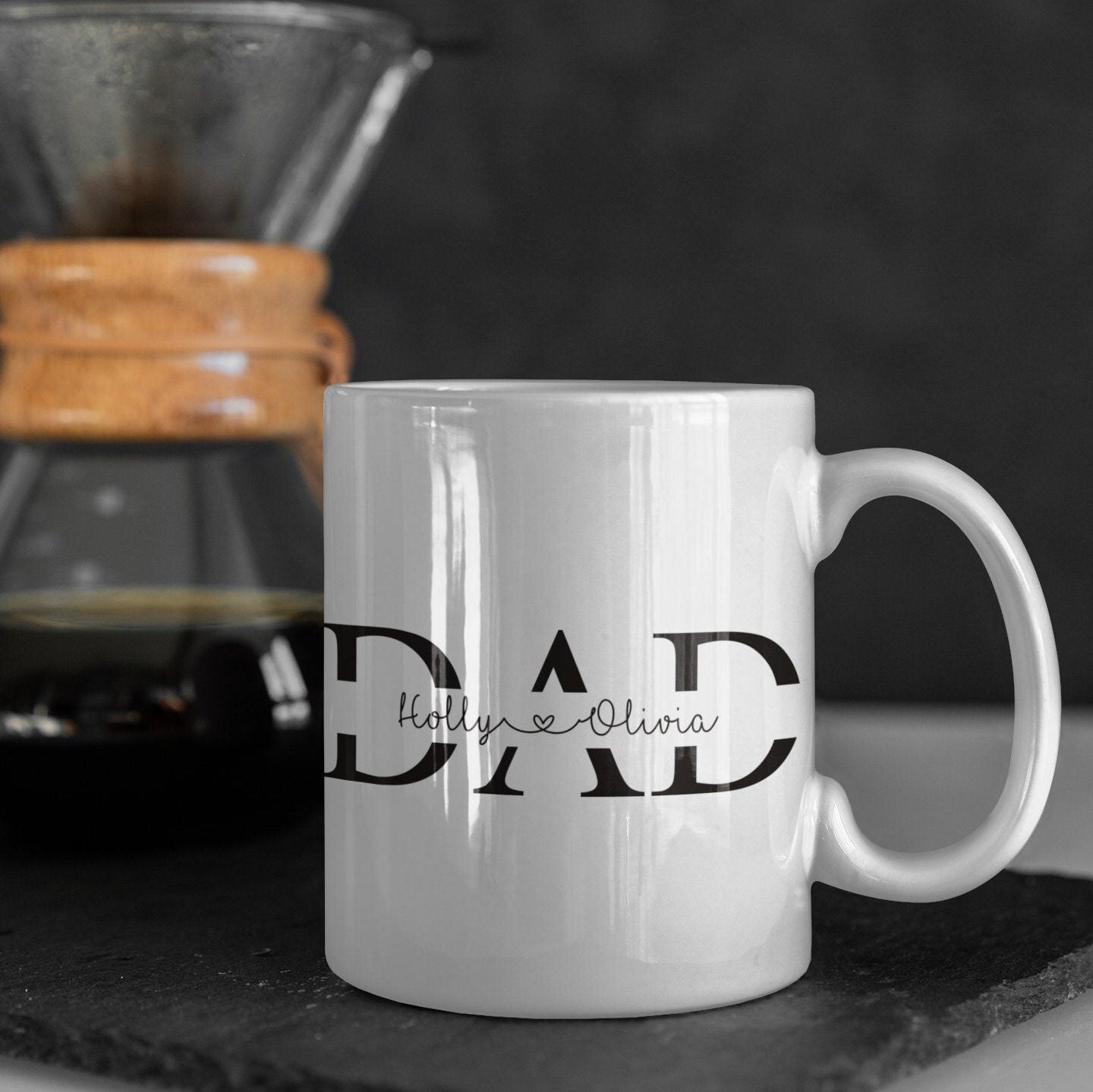 Mug - Mum/Dad Split Letter