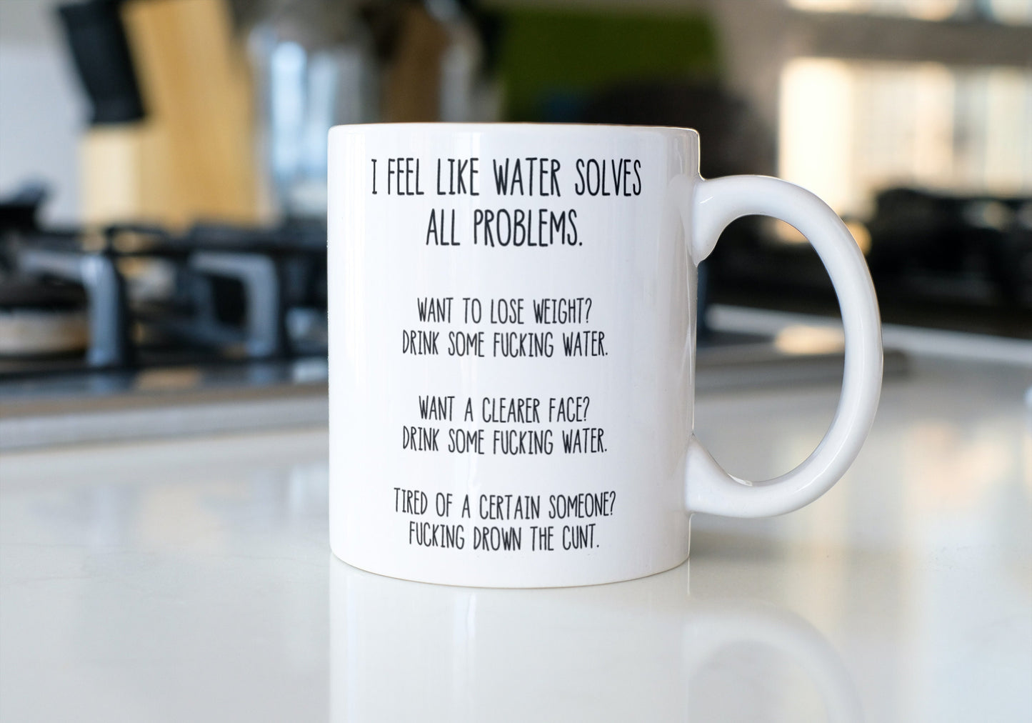 Mug - I Feel Like Water Solves All Problems