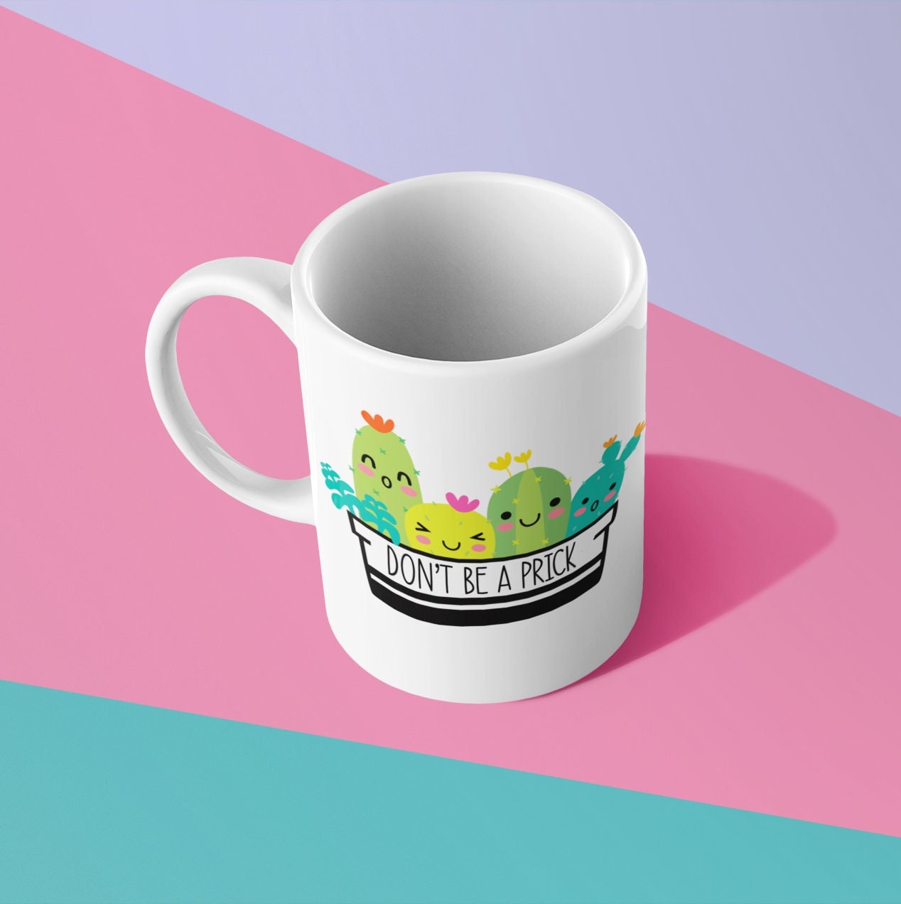 Mug - Cactus, Don't Be A Prick