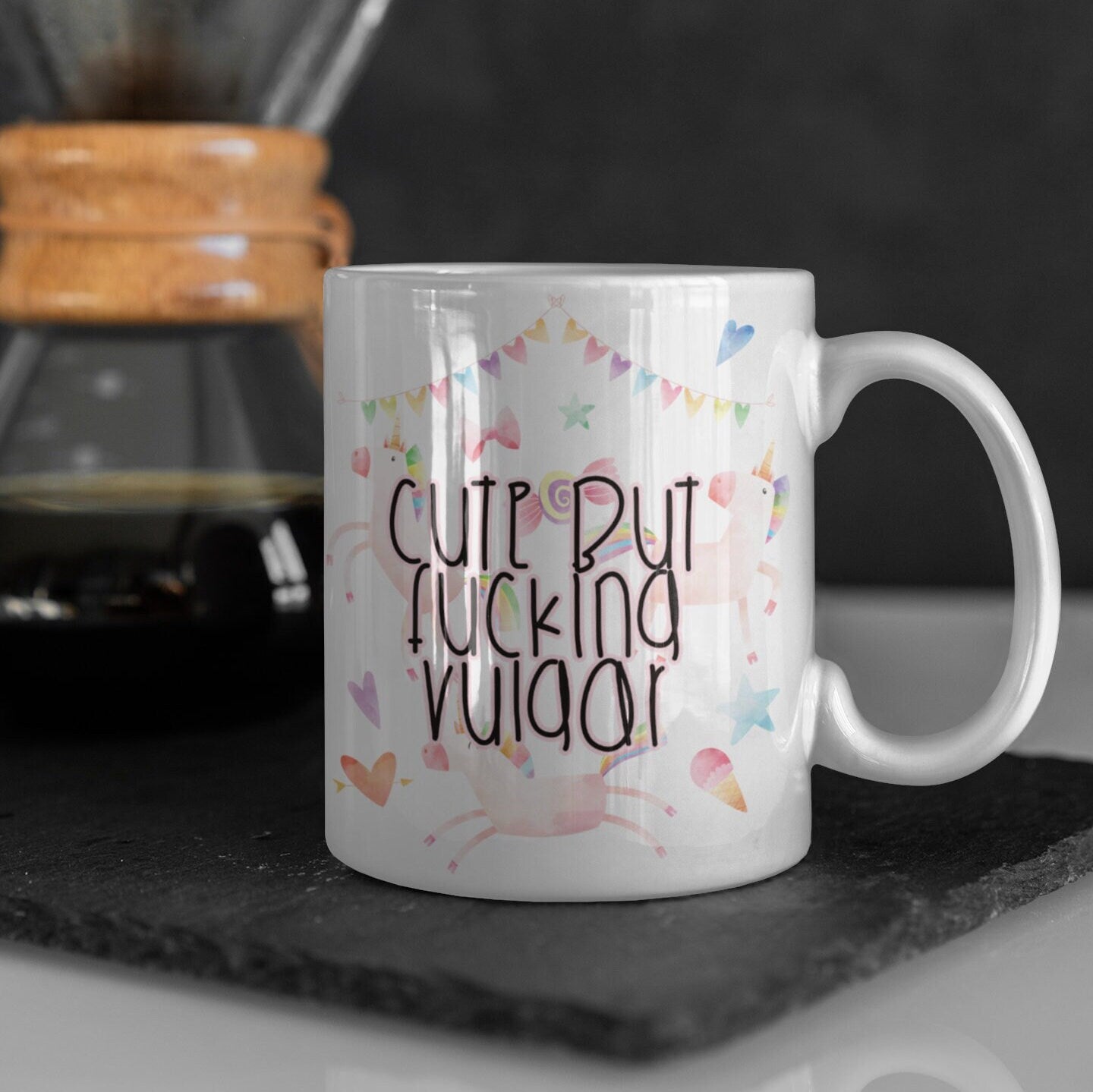 Mug - Cute But Fucking Vulgar Unicorn