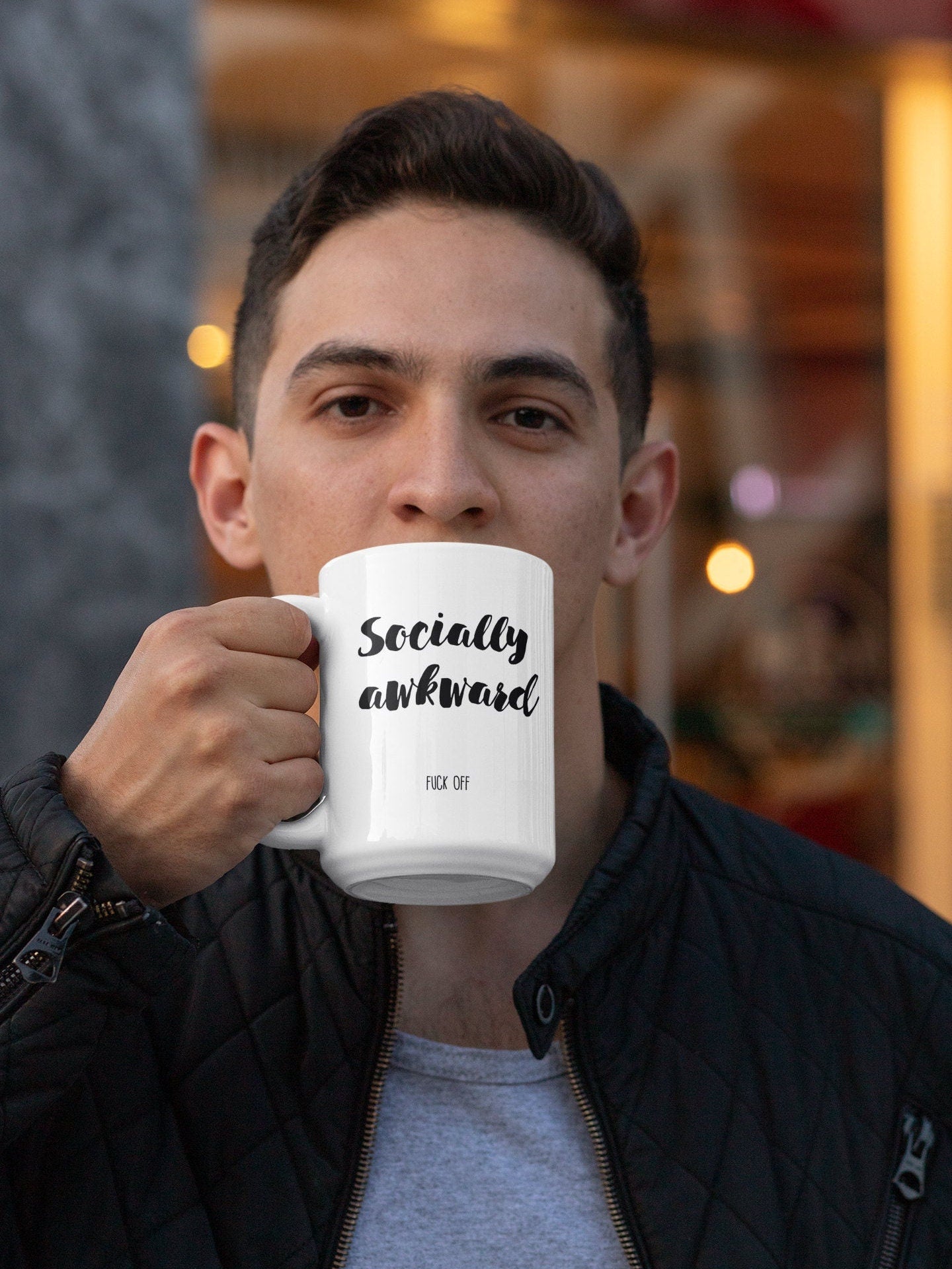 Mug - Socially Awkward Fuck Off